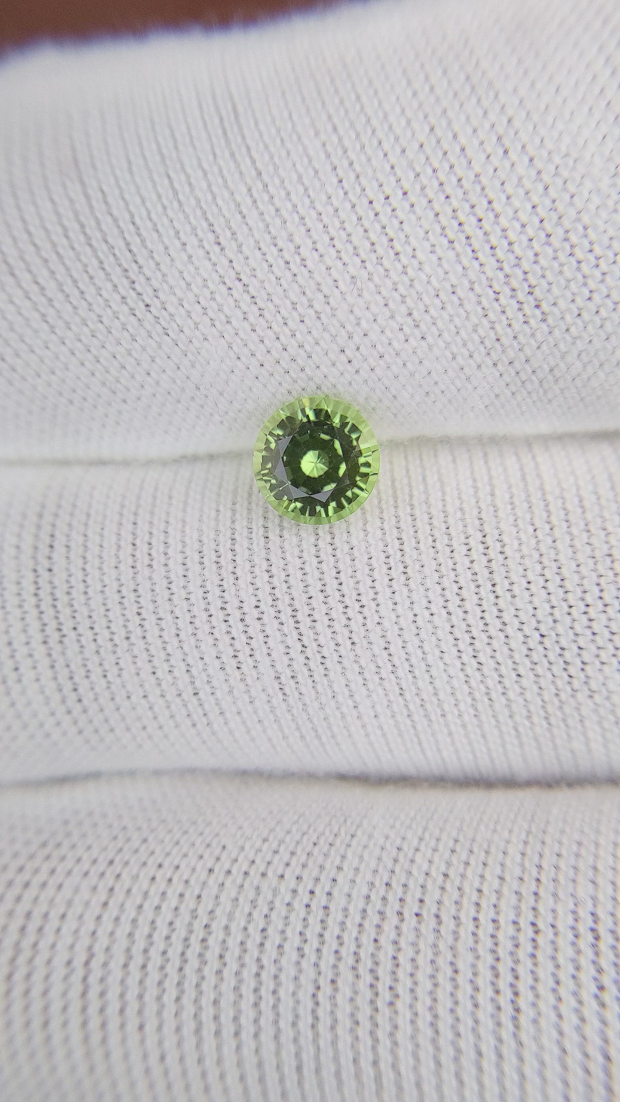 1.00 Ct. Green Sapphire from Madagascar Size Video