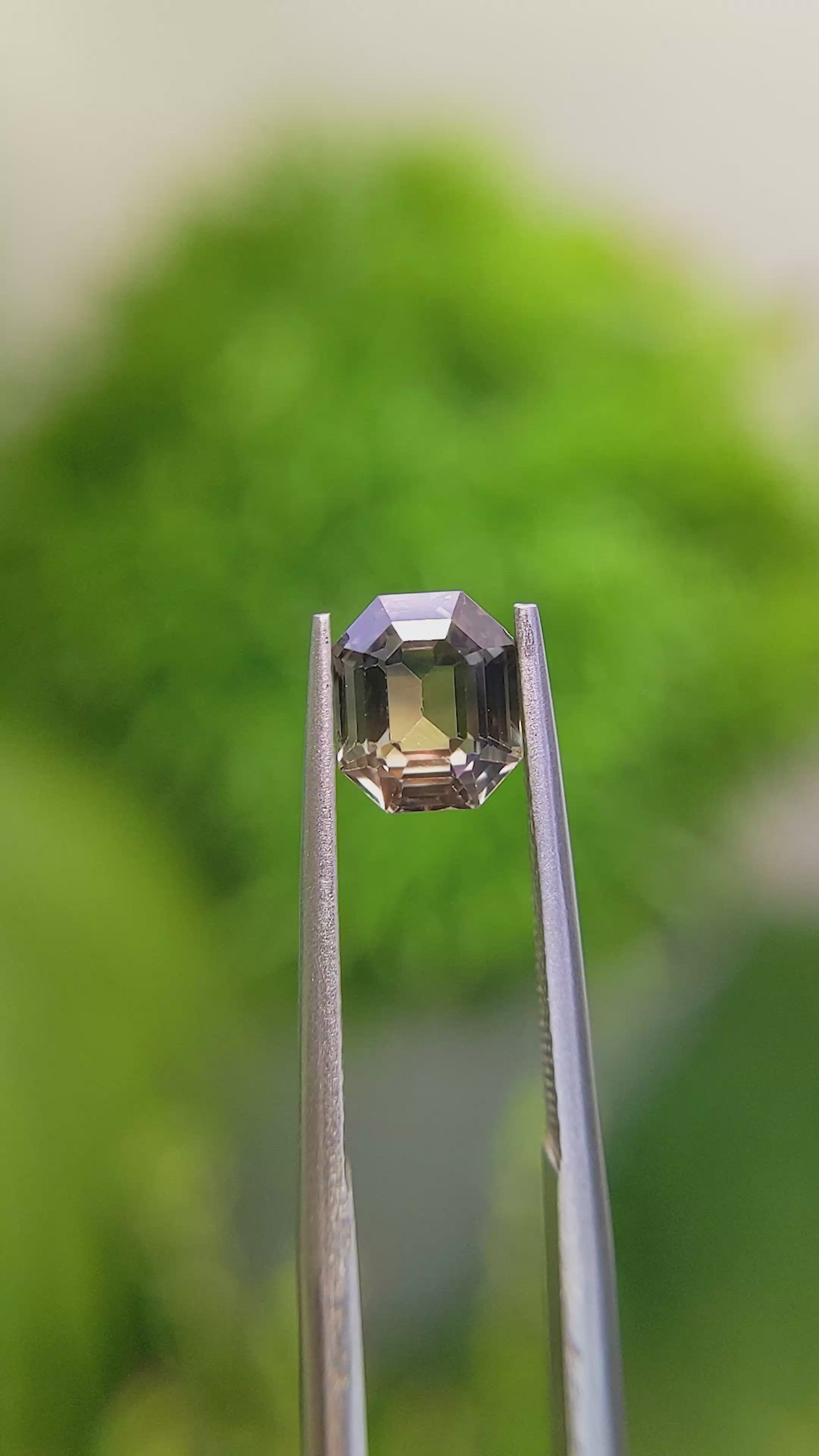 1.79 Ct. Bi Color Sapphire from Madagascar Size Video