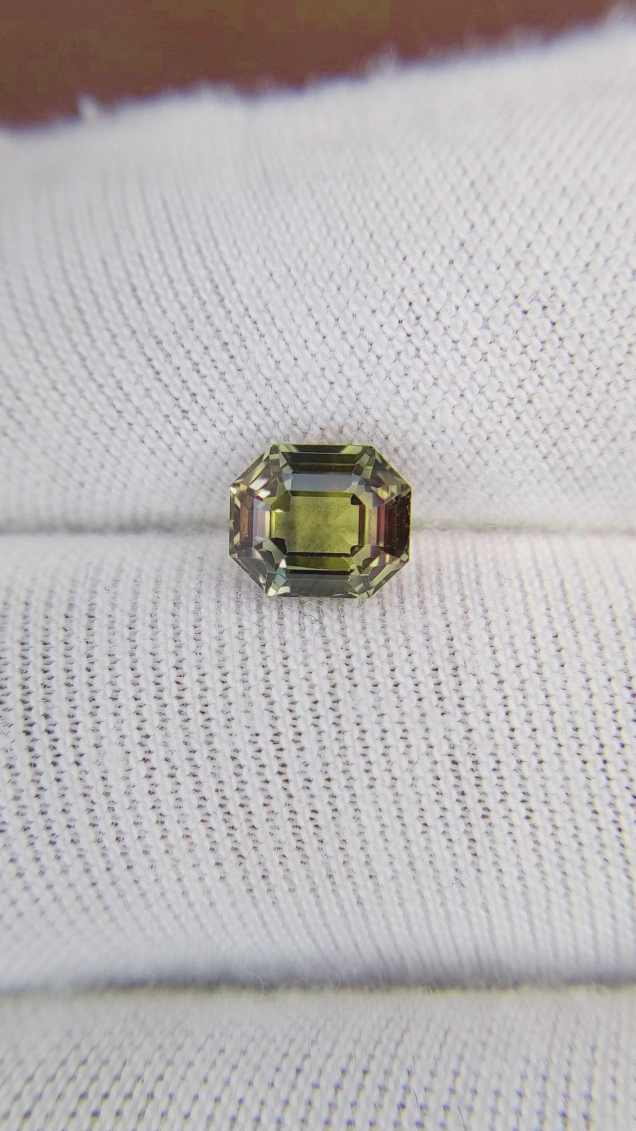 1.79 Ct. Bi Color Sapphire from Madagascar Size Video