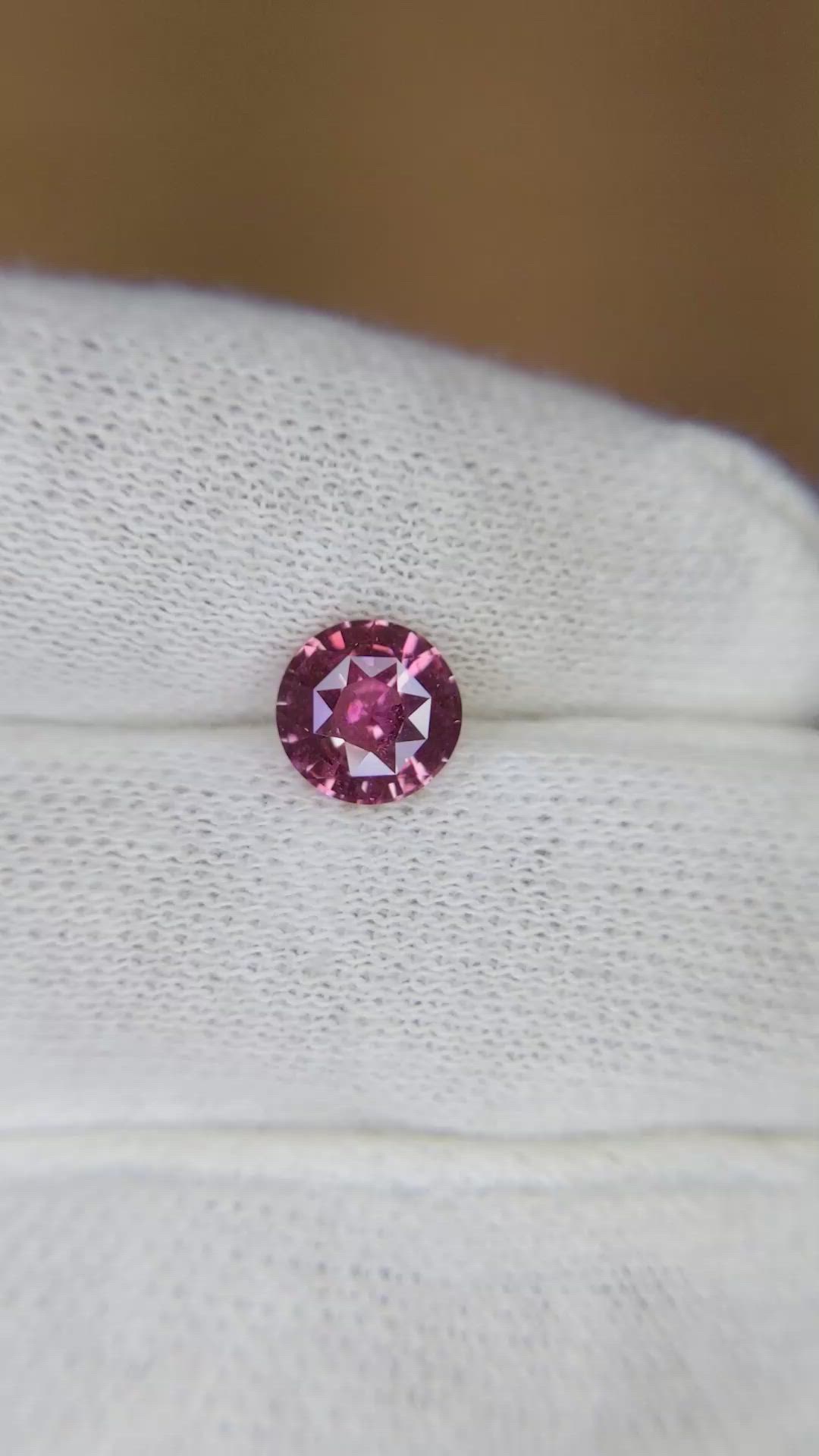 1.52 Ct. Pink Sapphire from Ceylon (Sri Lanka) Size Video