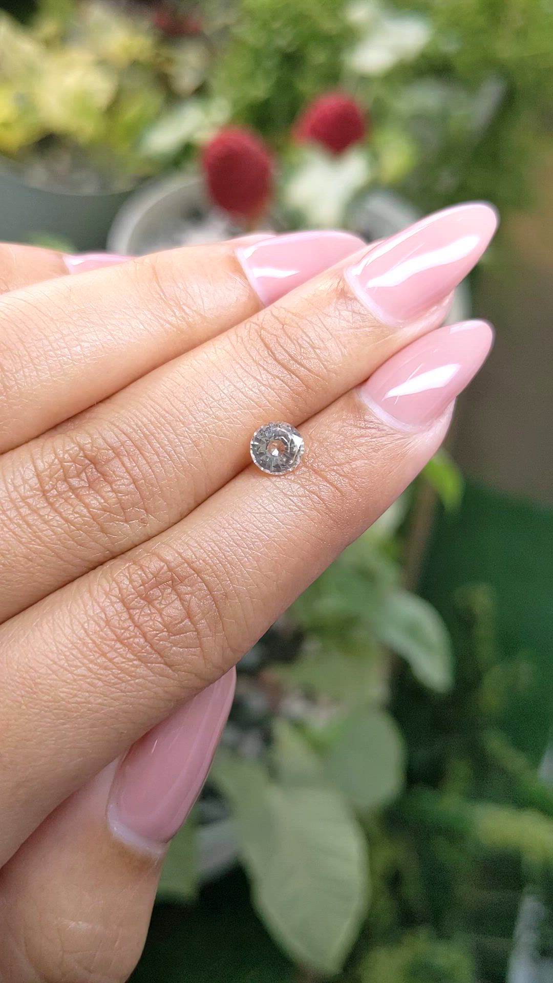 0.86 Ct. Yellow Sapphire from Ceylon (Sri Lanka) Size Video