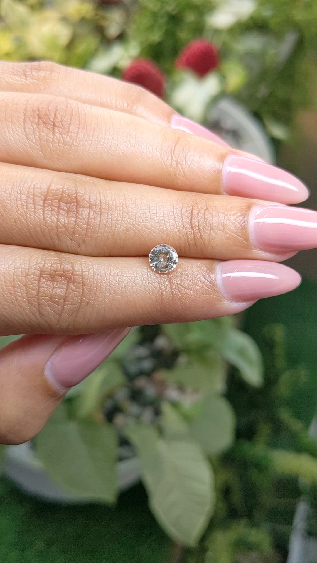 0.86 Ct. Yellow Sapphire from Ceylon (Sri Lanka) Size Video