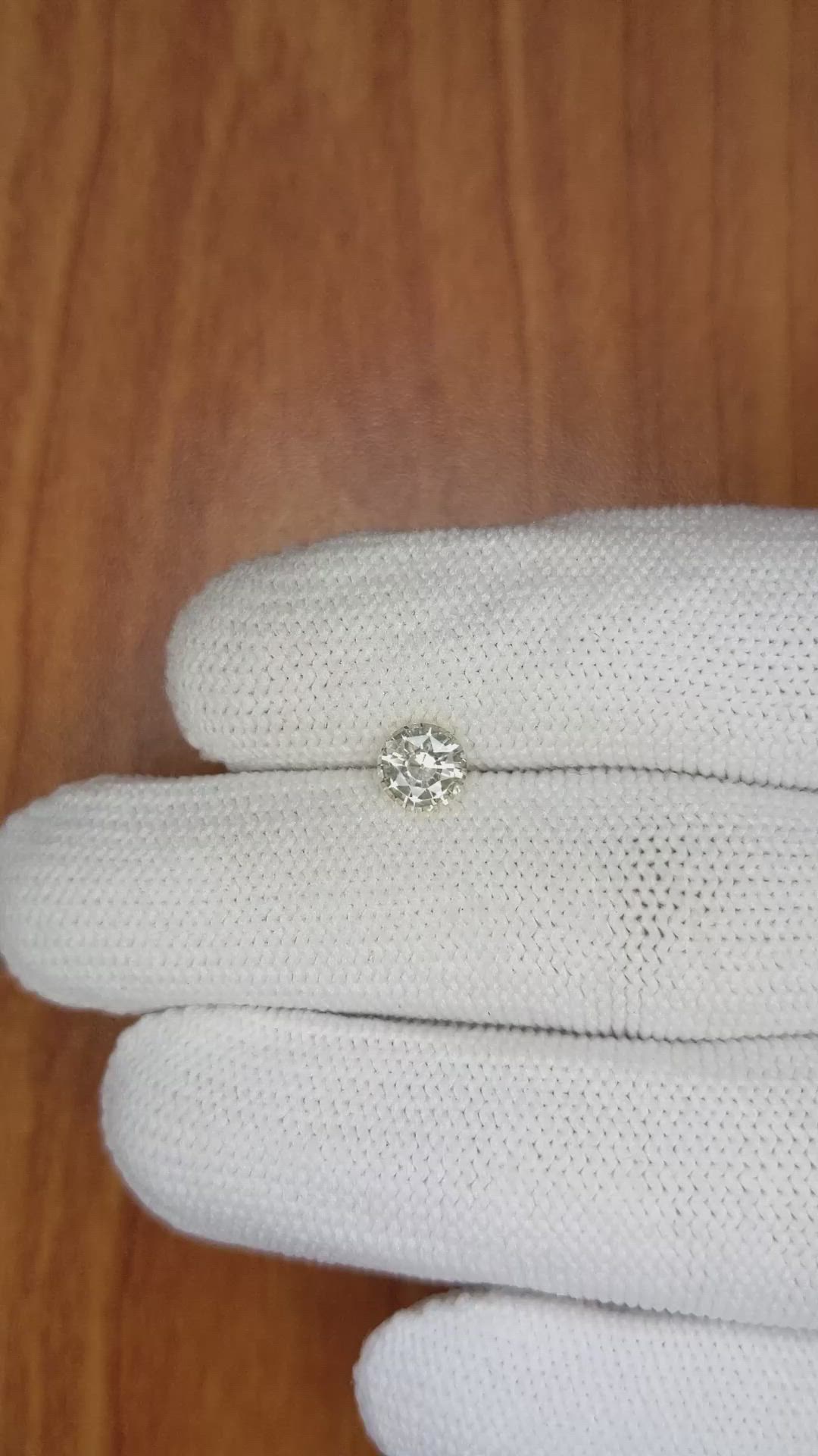 0.86 Ct. Yellow Sapphire from Ceylon (Sri Lanka) Size Video