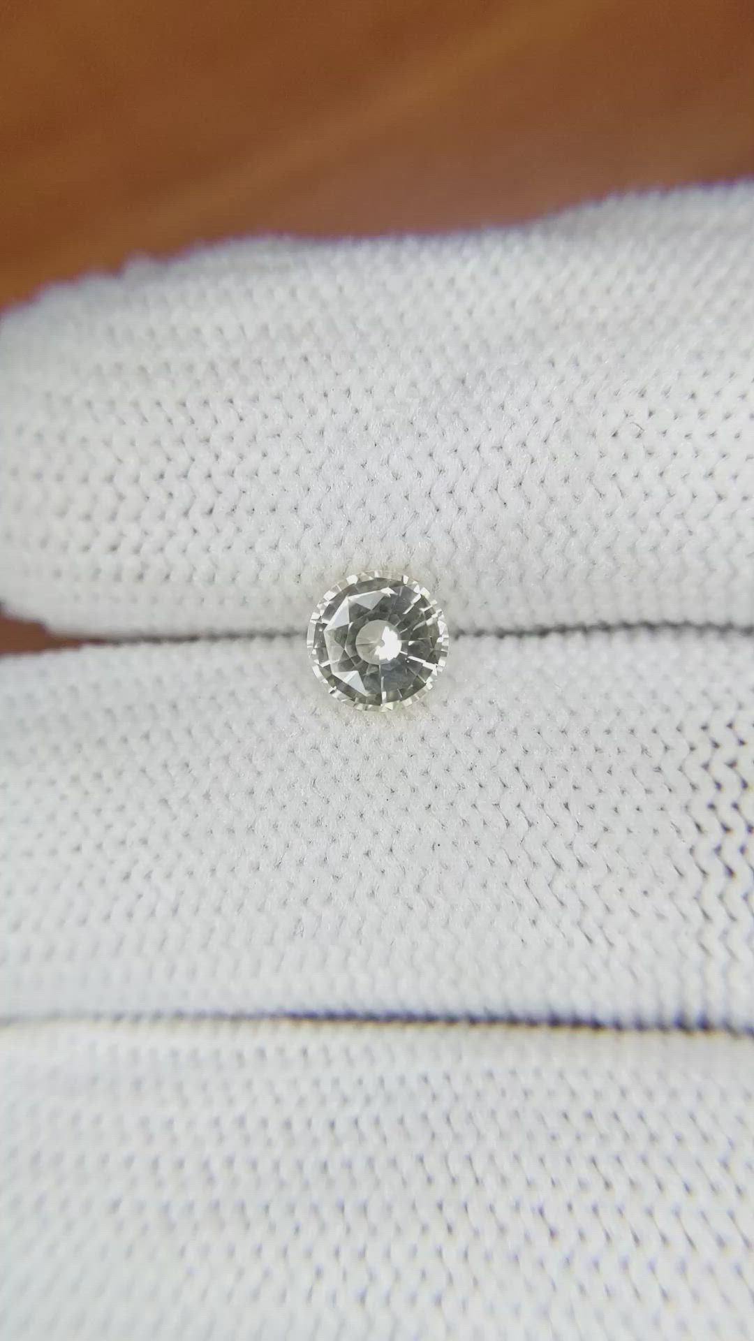 0.86 Ct. Yellow Sapphire from Ceylon (Sri Lanka) Size Video