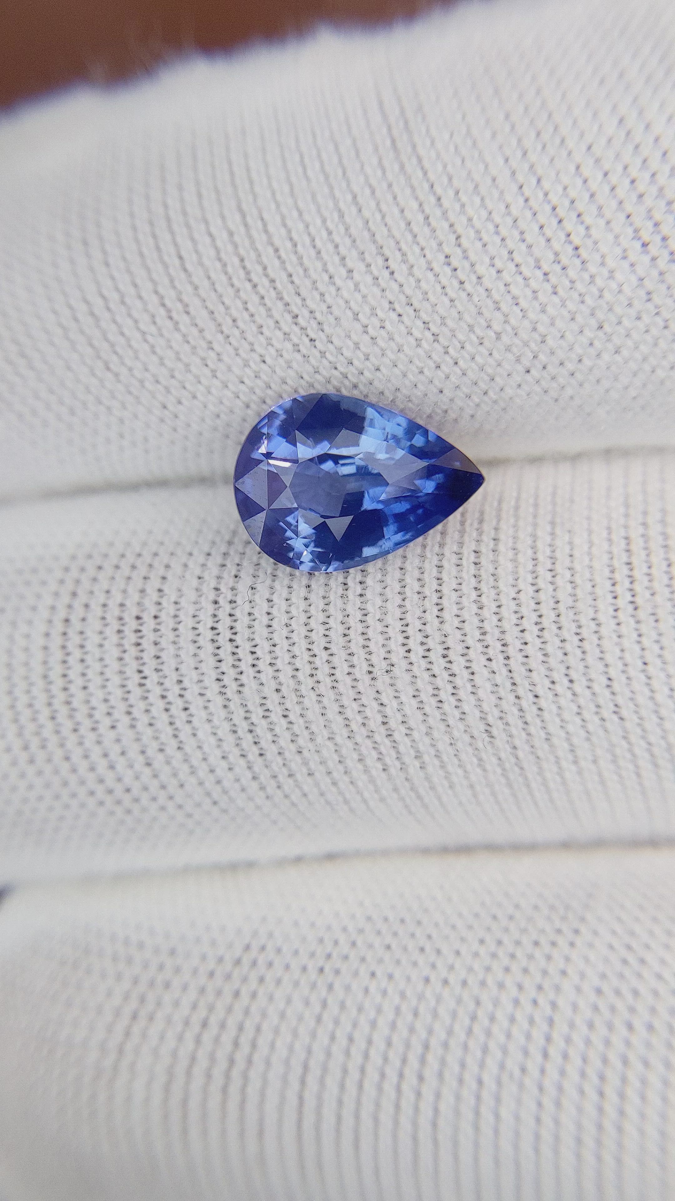 3.05 Ct. Blue Sapphire from Madagascar Size Video