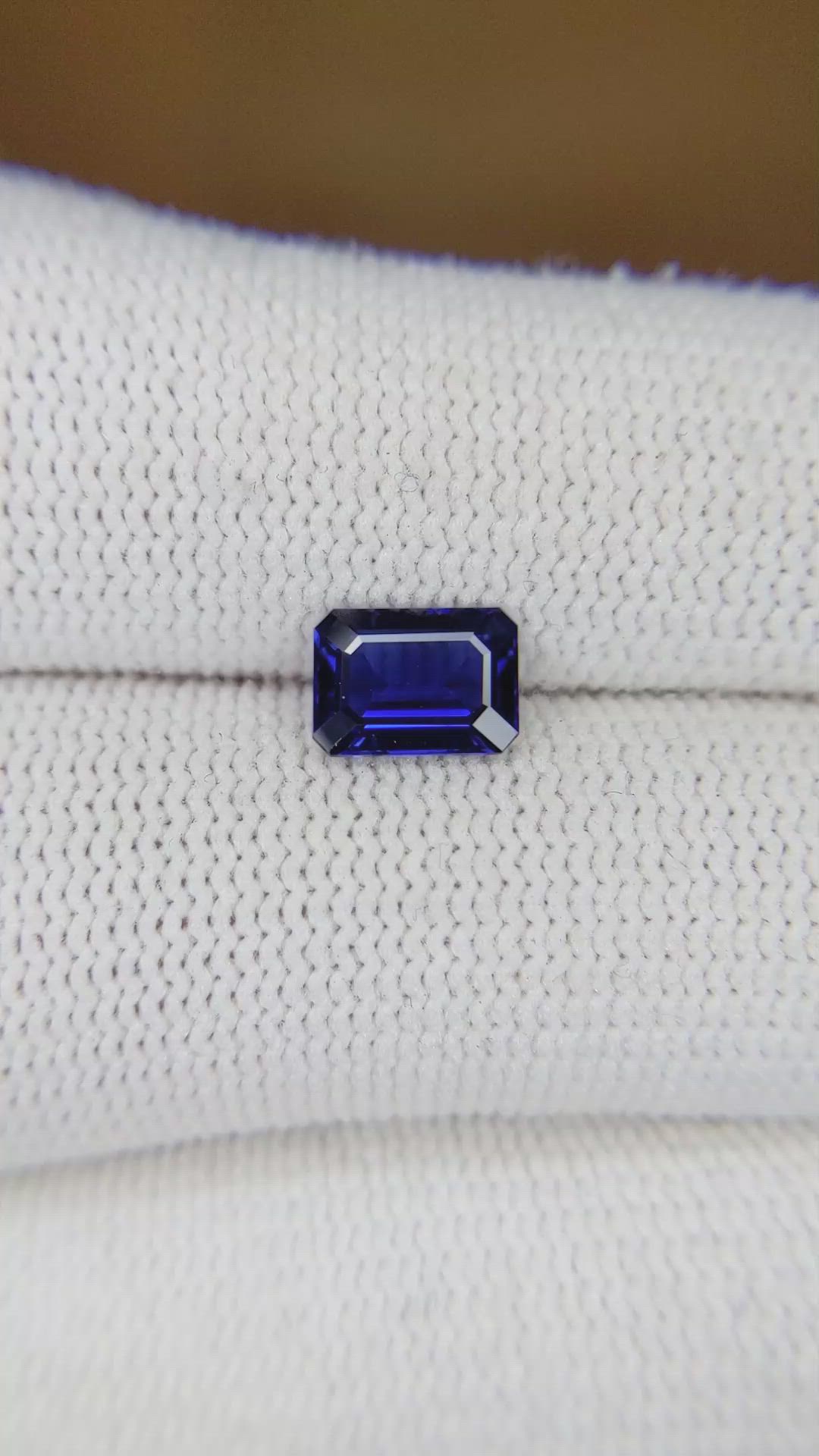 1.13 Ct. Blue Sapphire from Ethiopia Size Video