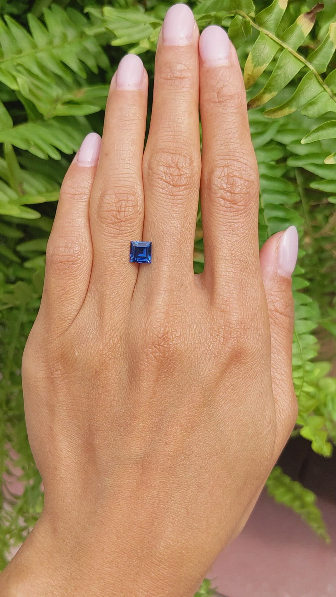 1.44 Ct. Blue Sapphire from Thailand Size Video