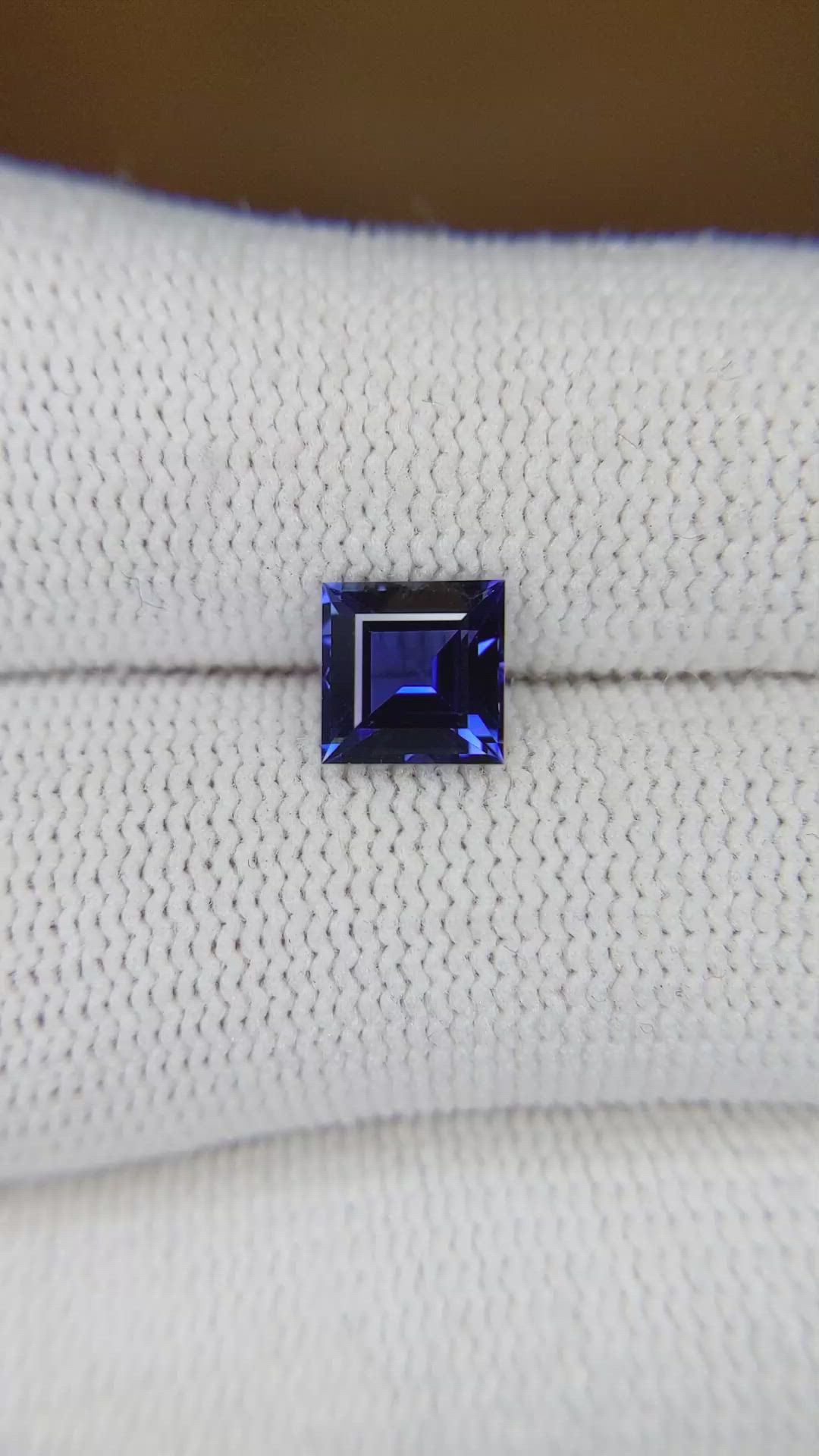 1.44 Ct. Blue Sapphire from Thailand Size Video