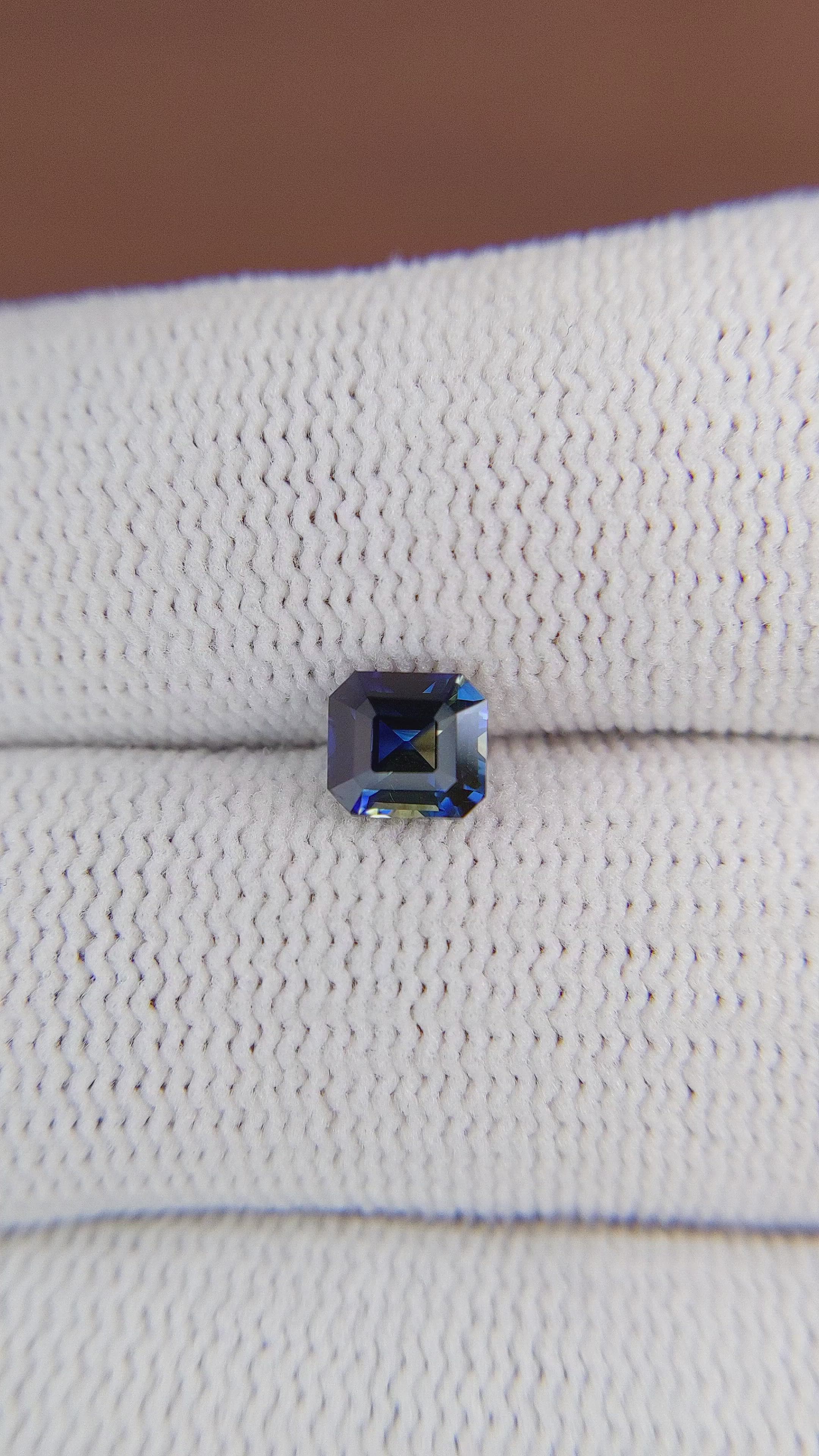 1.03 Ct. Bi Color Sapphire from Madagascar Size Video