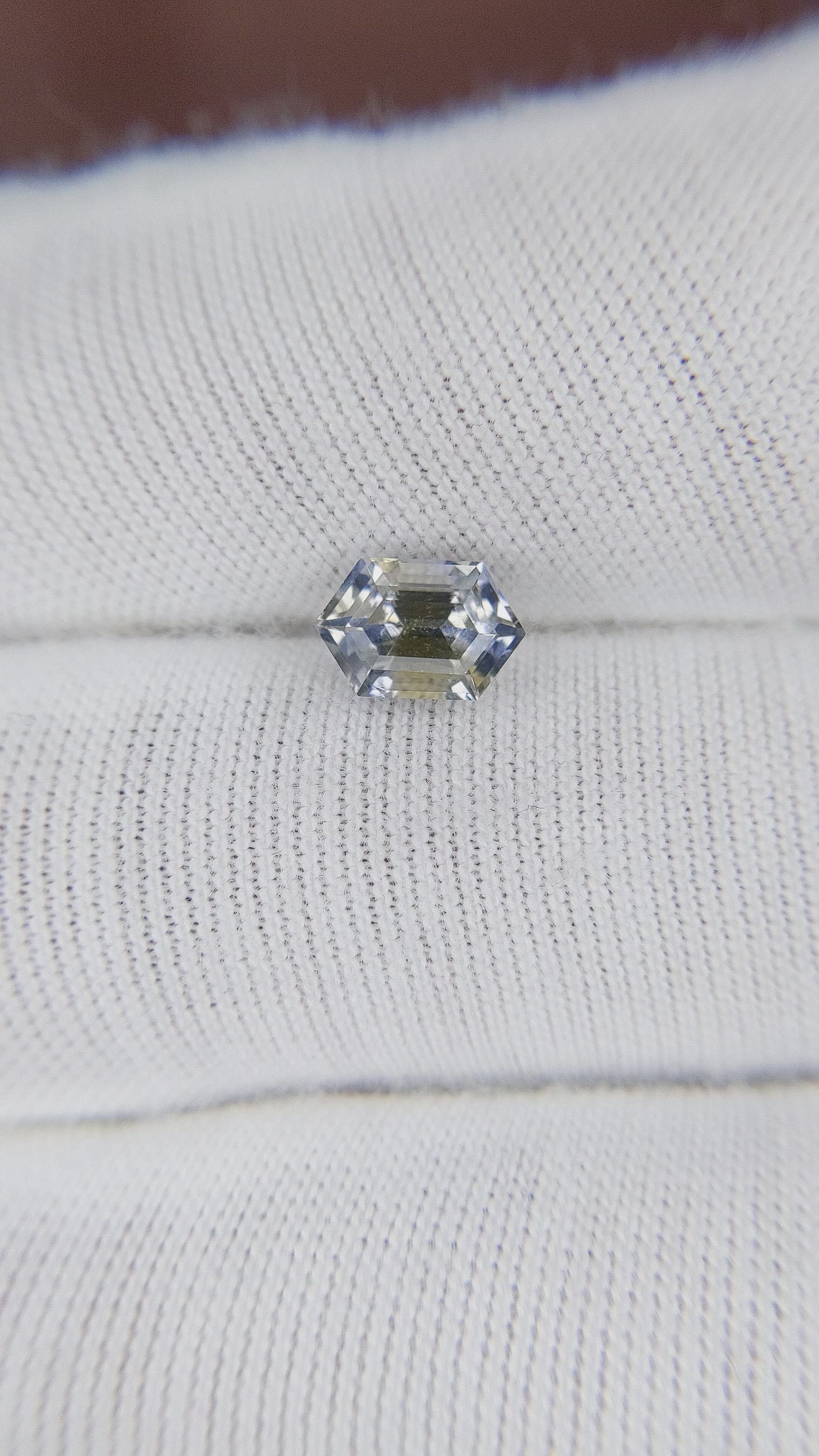 1.23 Ct. Bi Color Sapphire from Tanzania Size Video