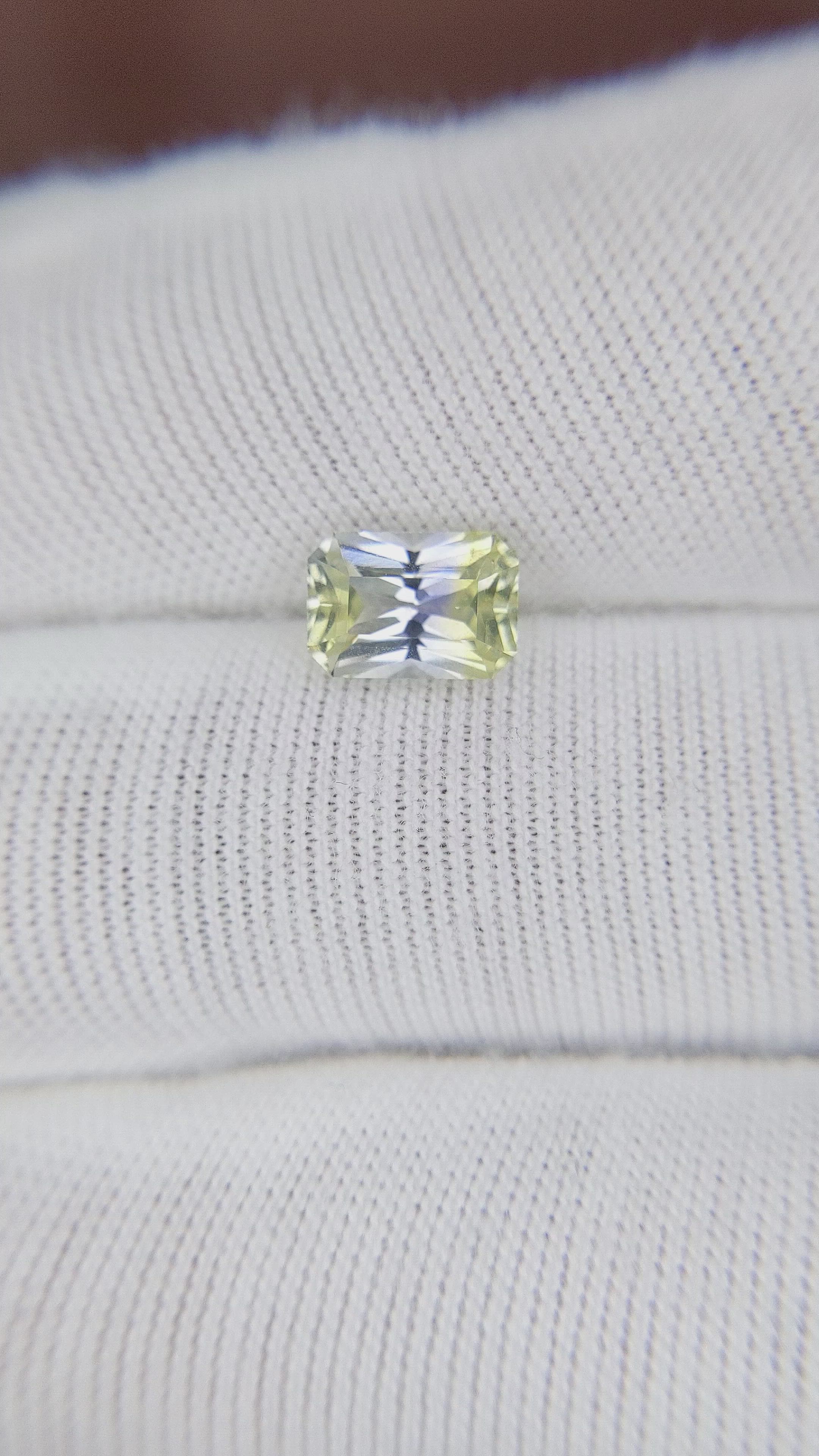 1.57 Ct. Bi Color Sapphire from Tanzania Size Video