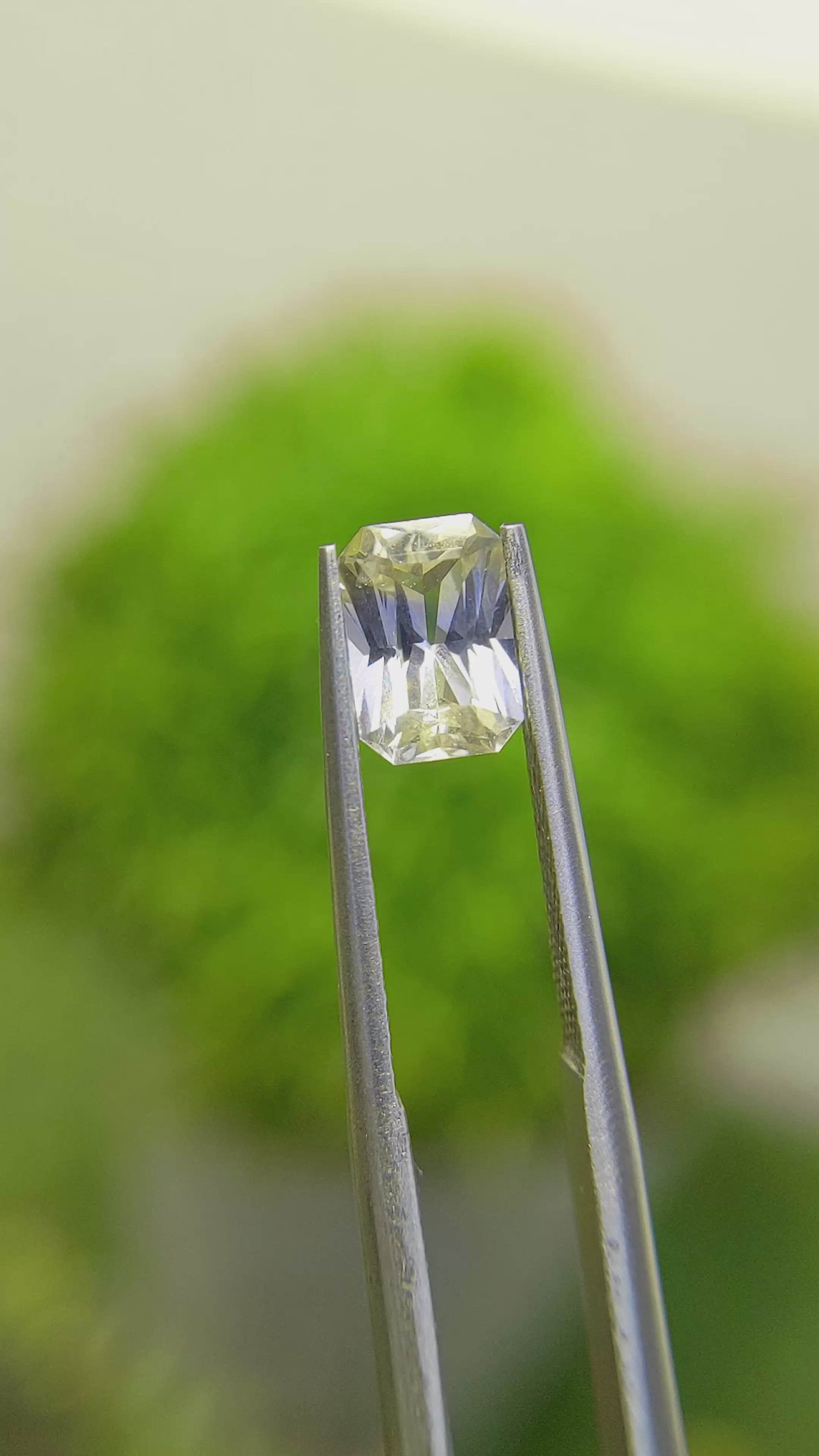 1.57 Ct. Bi Color Sapphire from Tanzania Size Video