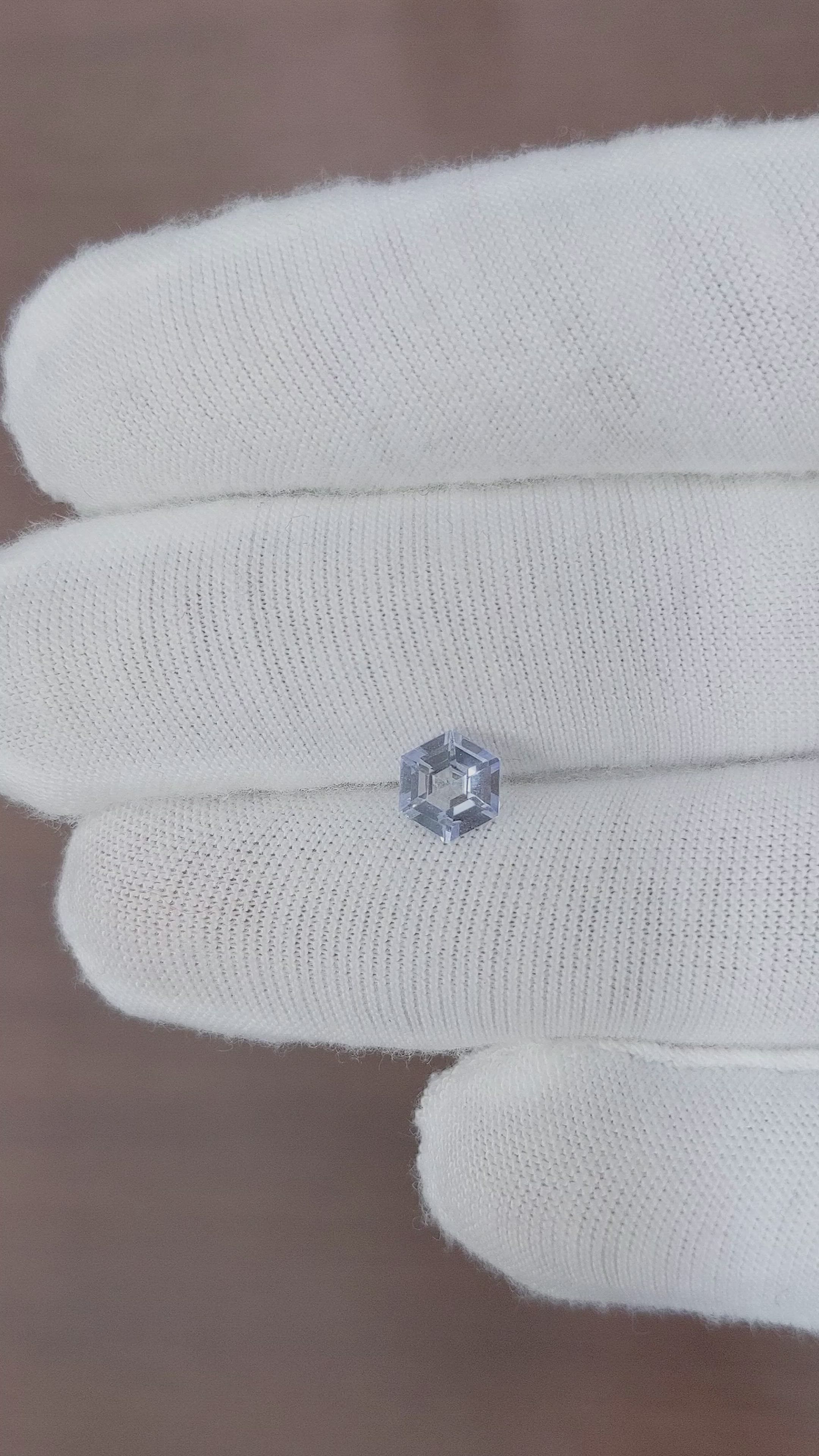 1.14 Ct. Blue Sapphire from Ceylon (Sri Lanka) Size Video