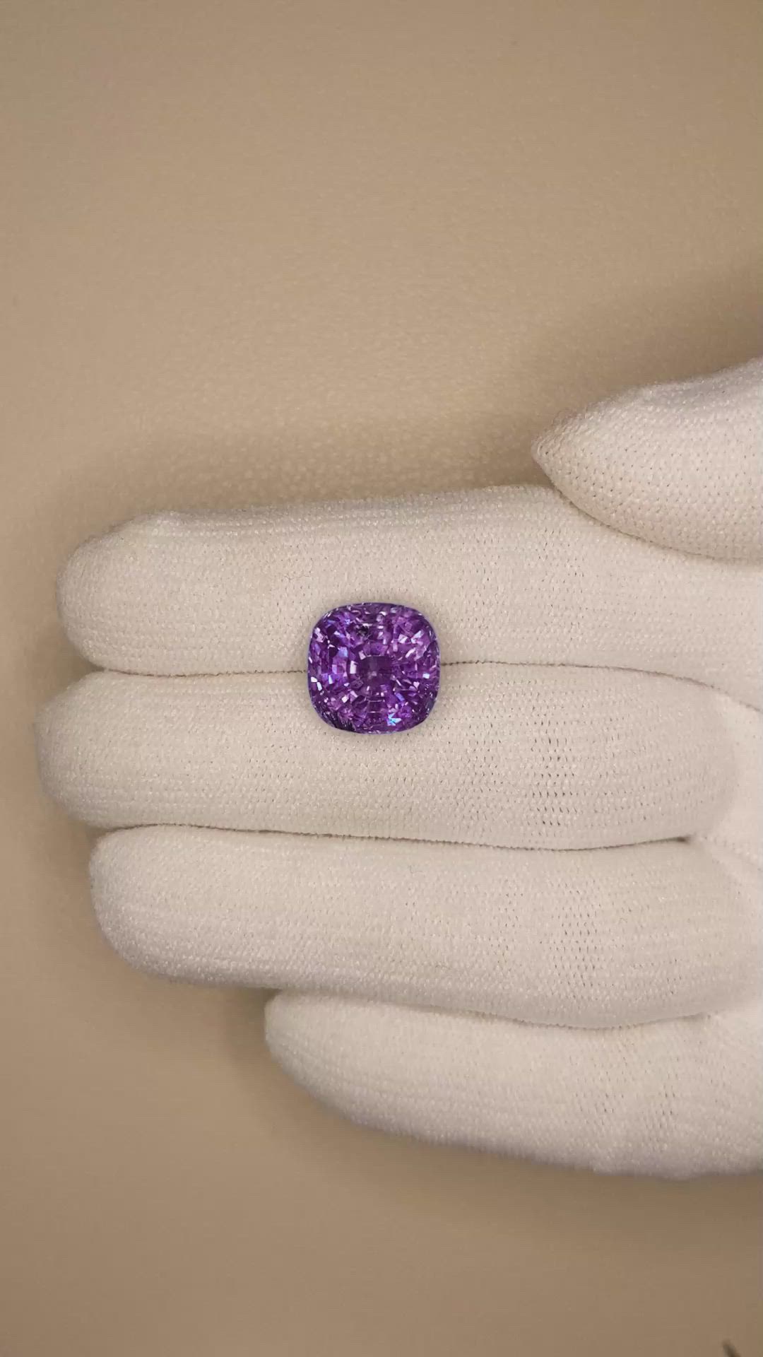 10.31 Ct. Color Change Sapphire from Ceylon (Sri Lanka) Size Video