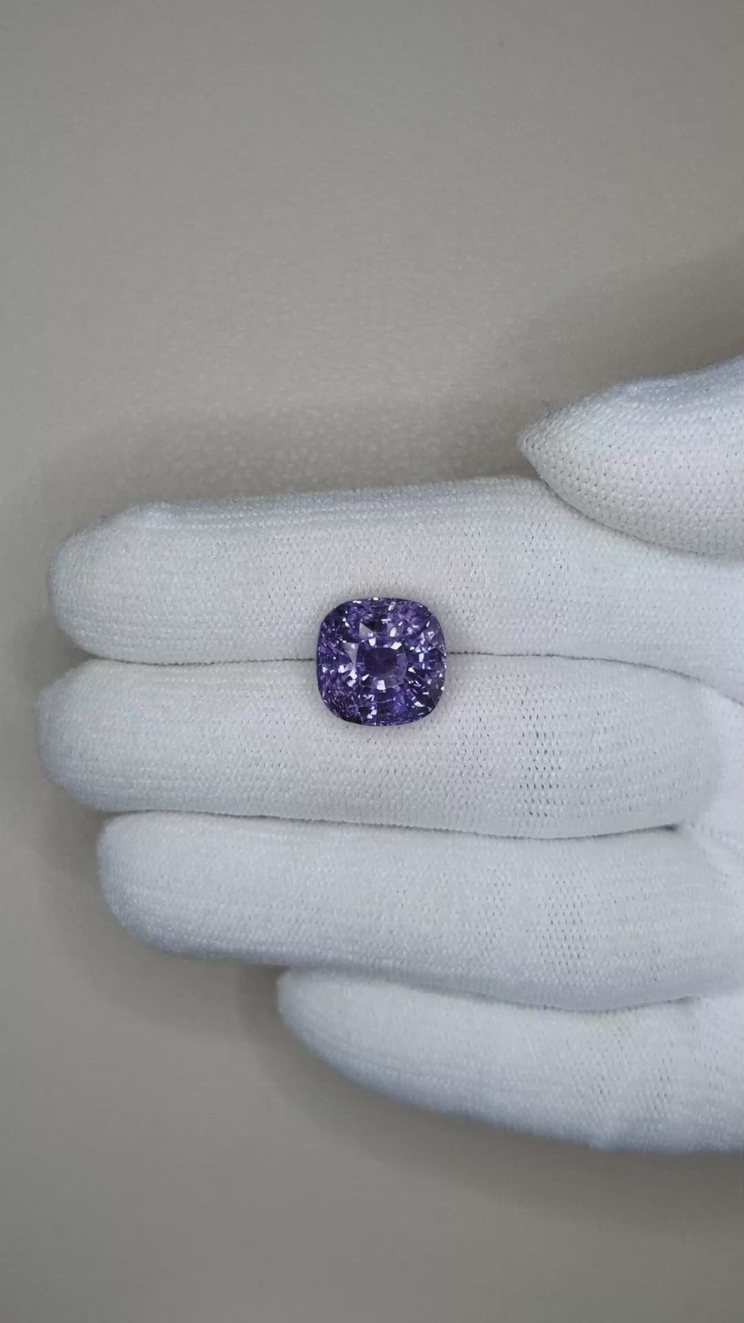 10.31 Ct. Color Change Sapphire from Ceylon (Sri Lanka) Size Video