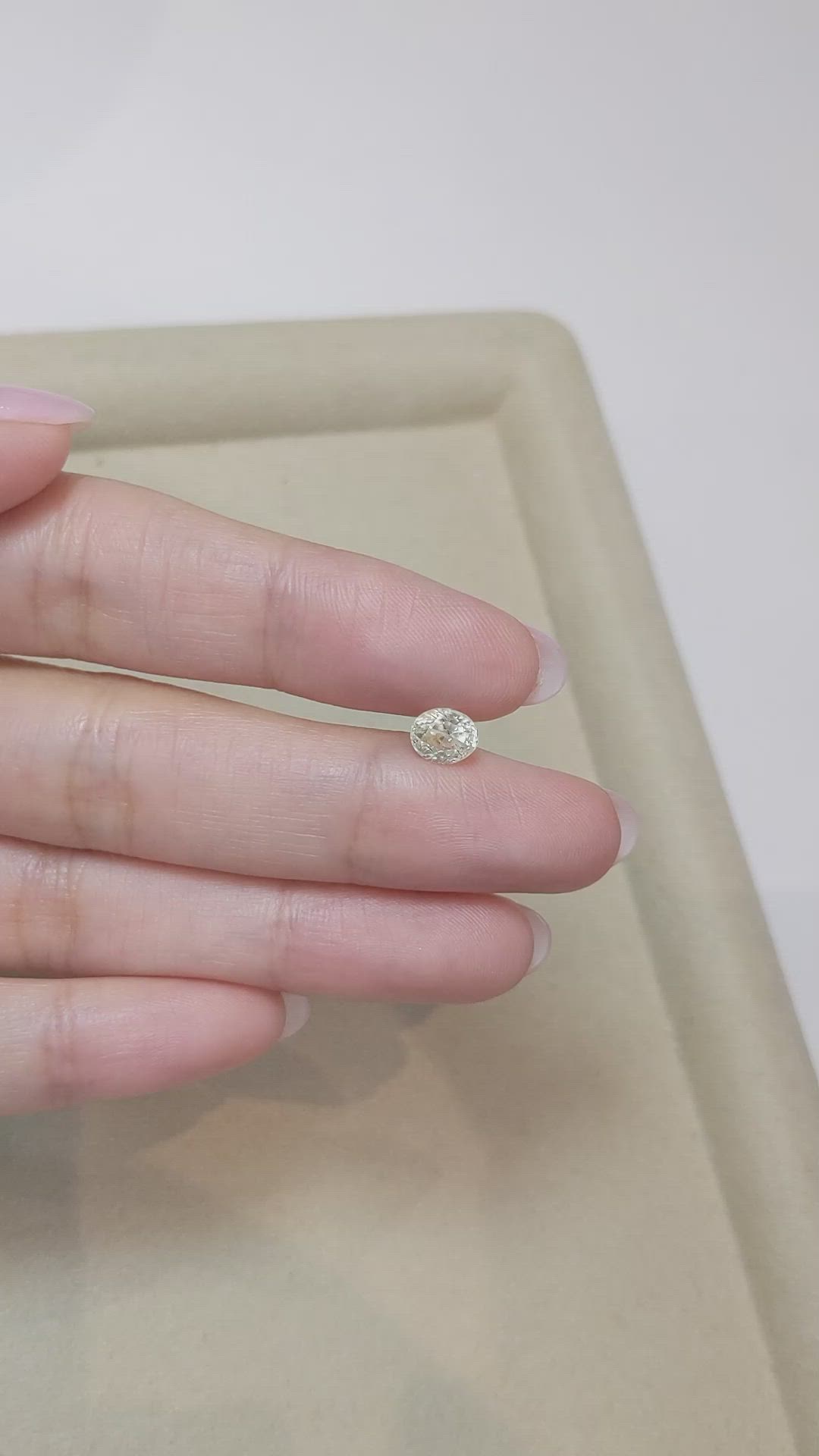 1.19 Ct. Yellow Sapphire from Ceylon (Sri Lanka) Size Video