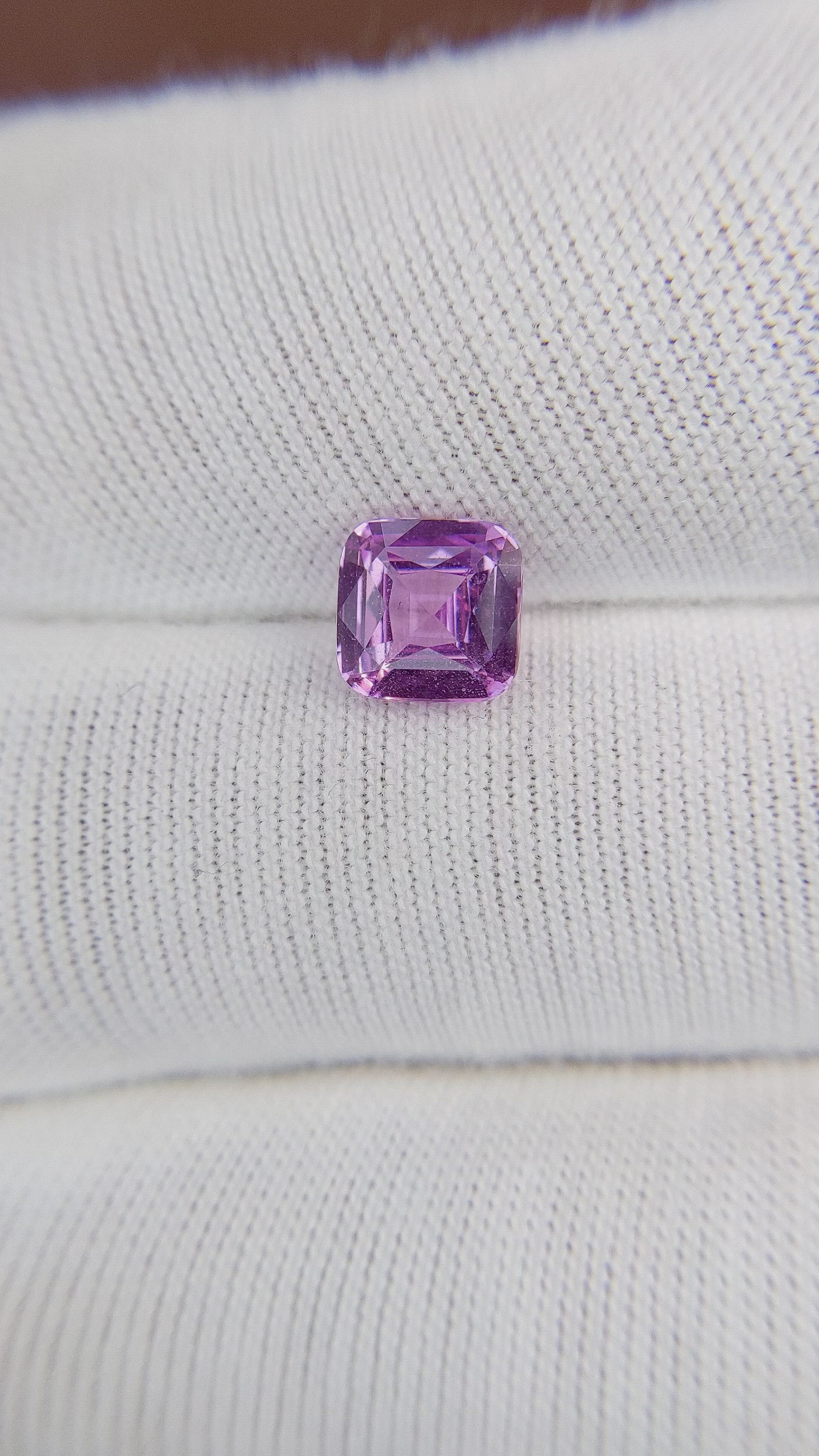 1.51 Ct. Pink Sapphire from Ceylon (Sri Lanka) Size Video