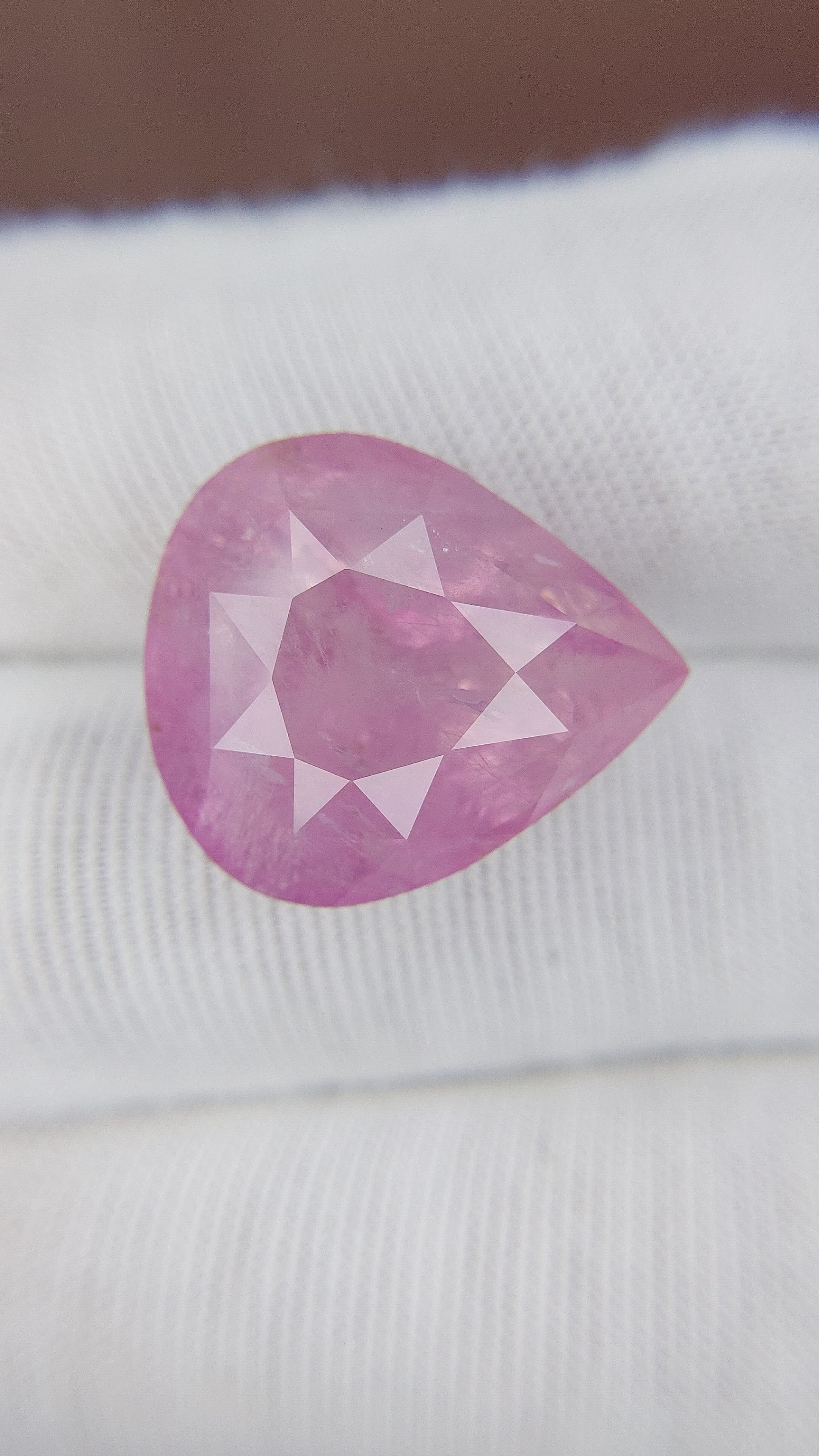 33.61 Ct. Pink Sapphire from Ceylon (Sri Lanka) Size Video