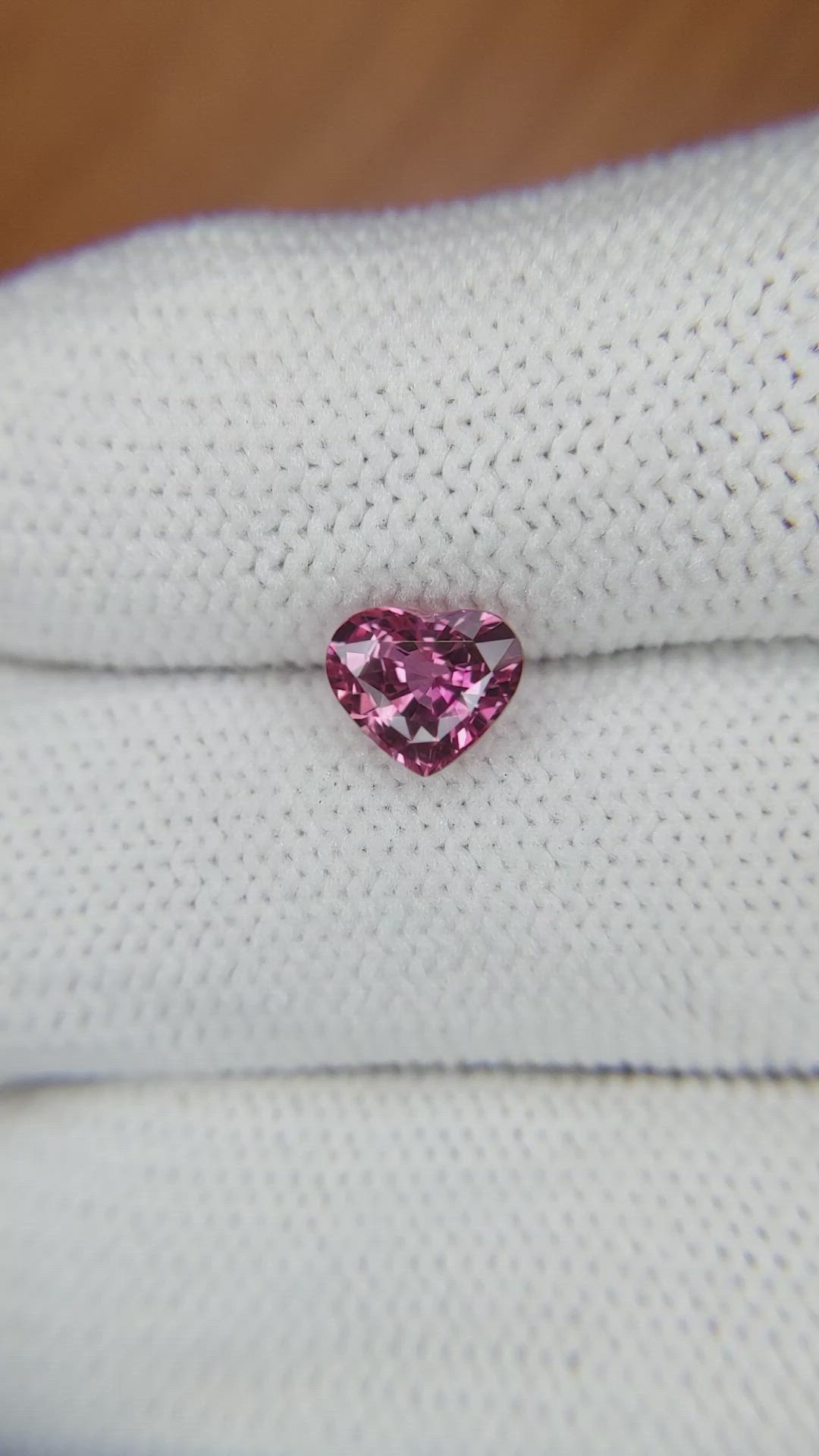 1.25 Ct. Purplish Pink Sapphire from Madagascar Size Video