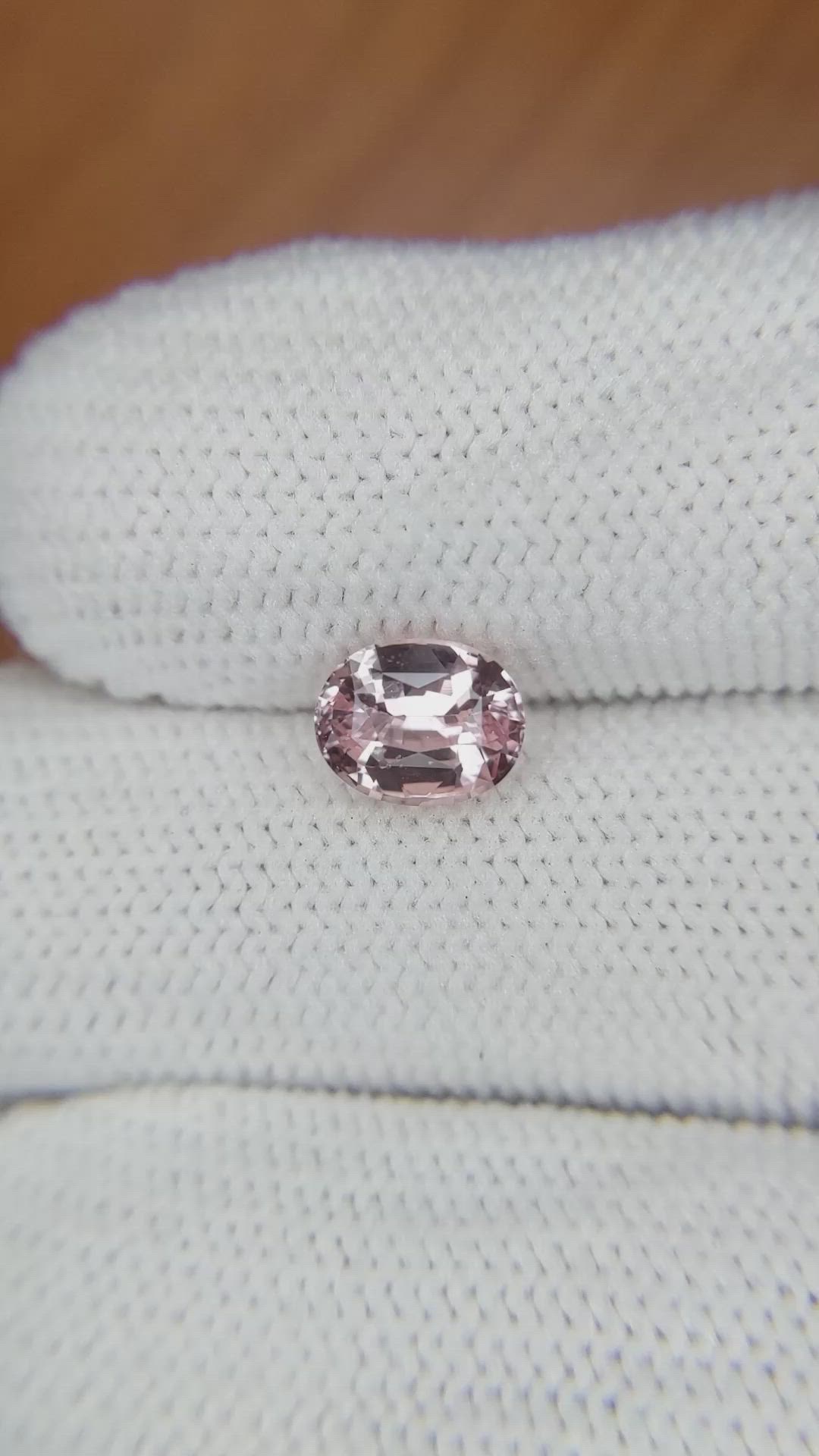 1.53 Ct. Pink Sapphire from Madagascar Size Video
