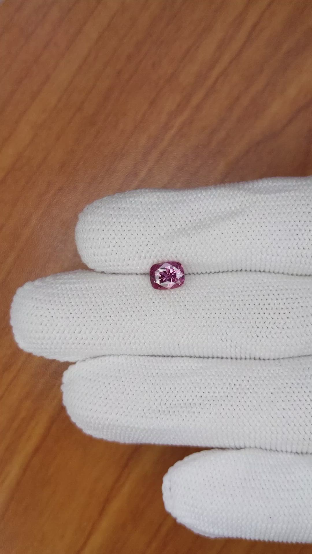 1.03 Ct. Pink Sapphire from Madagascar Size Video