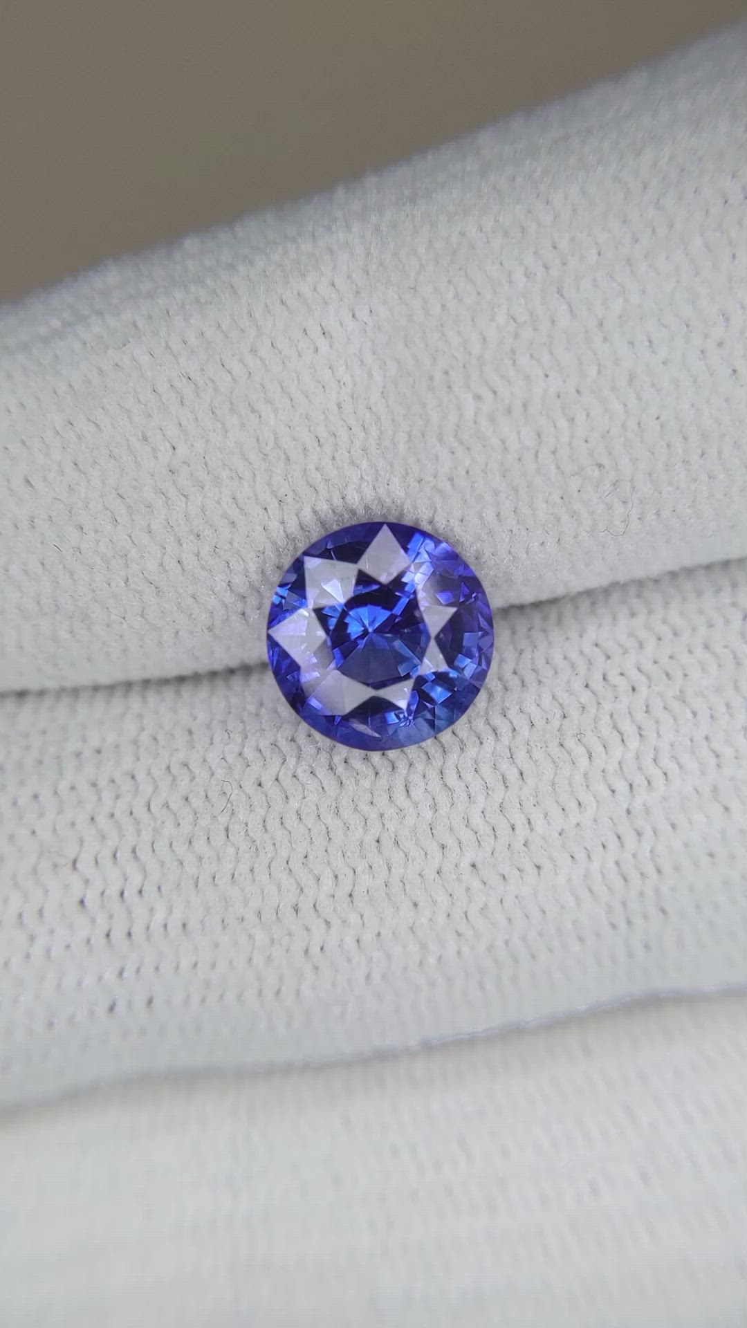 3.30 Ct. Blue Sapphire from Madagascar Size Video