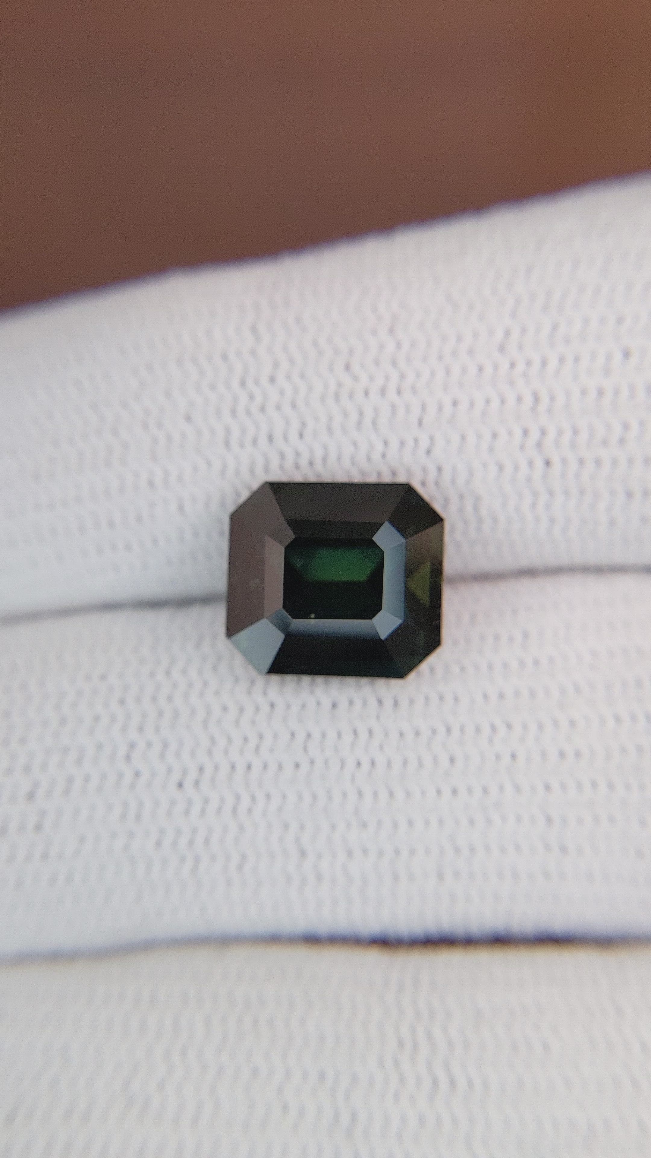 5.62 Ct. Bluish Green Sapphire from Africa Size Video