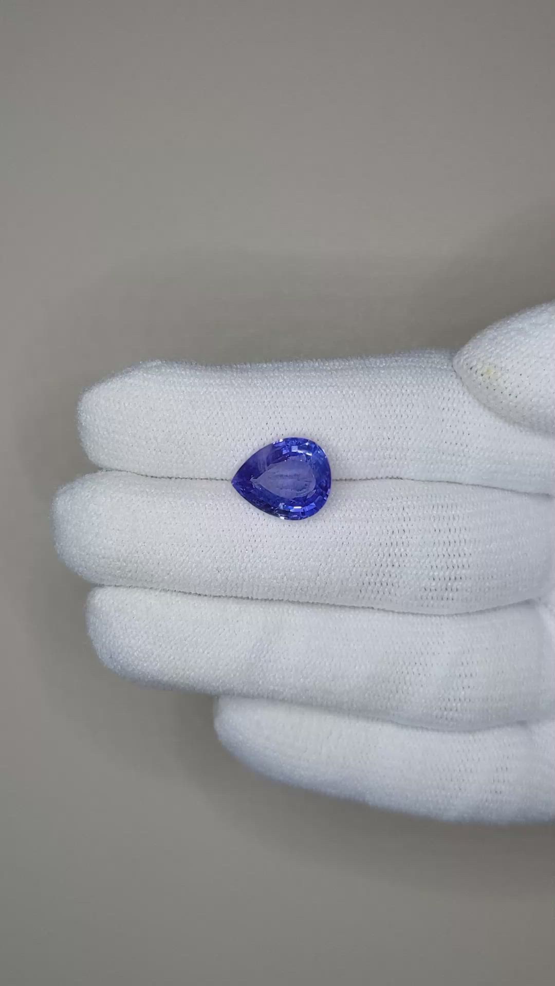 5.02 Ct. Blue Sapphire from Madagascar Size Video