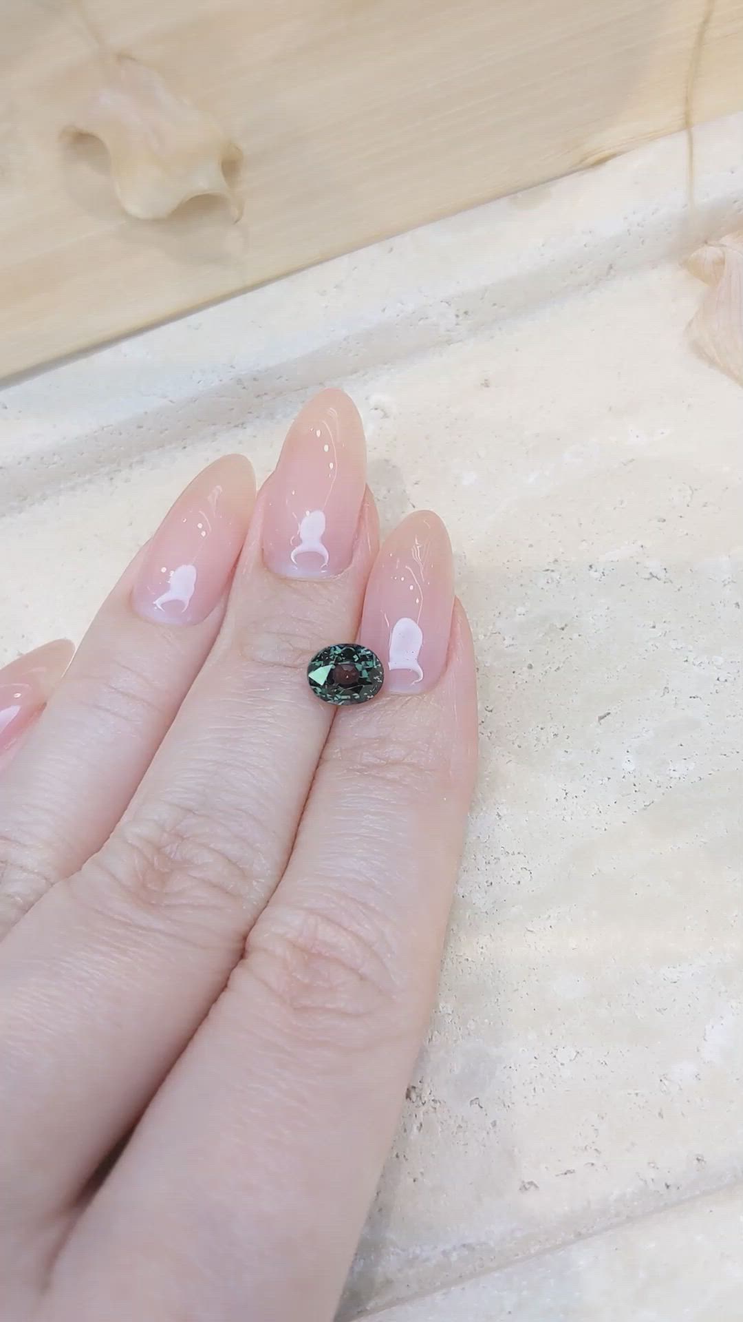 2.03 Ct. Color Change Sapphire from Madagascar Size Video