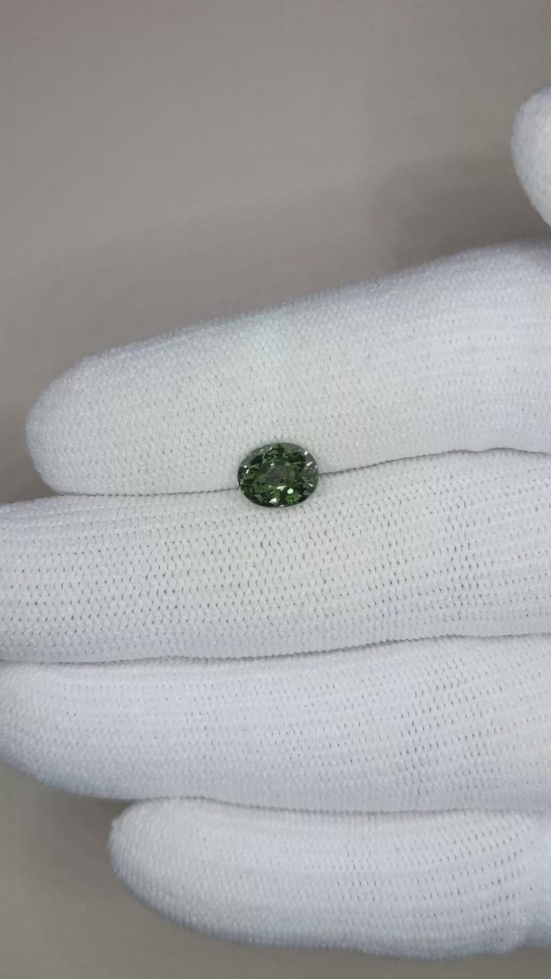 2.03 Ct. Color Change Sapphire from Madagascar Size Video