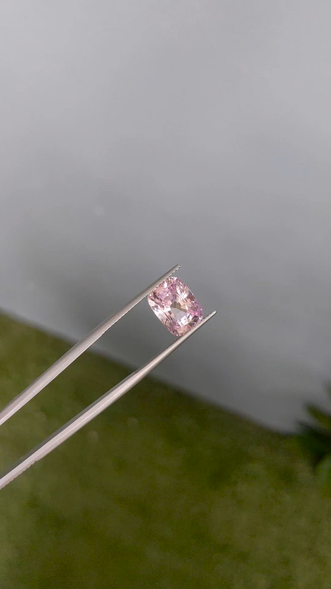 5.24 Ct. Pink Sapphire from Ceylon (Sri Lanka) Size Video