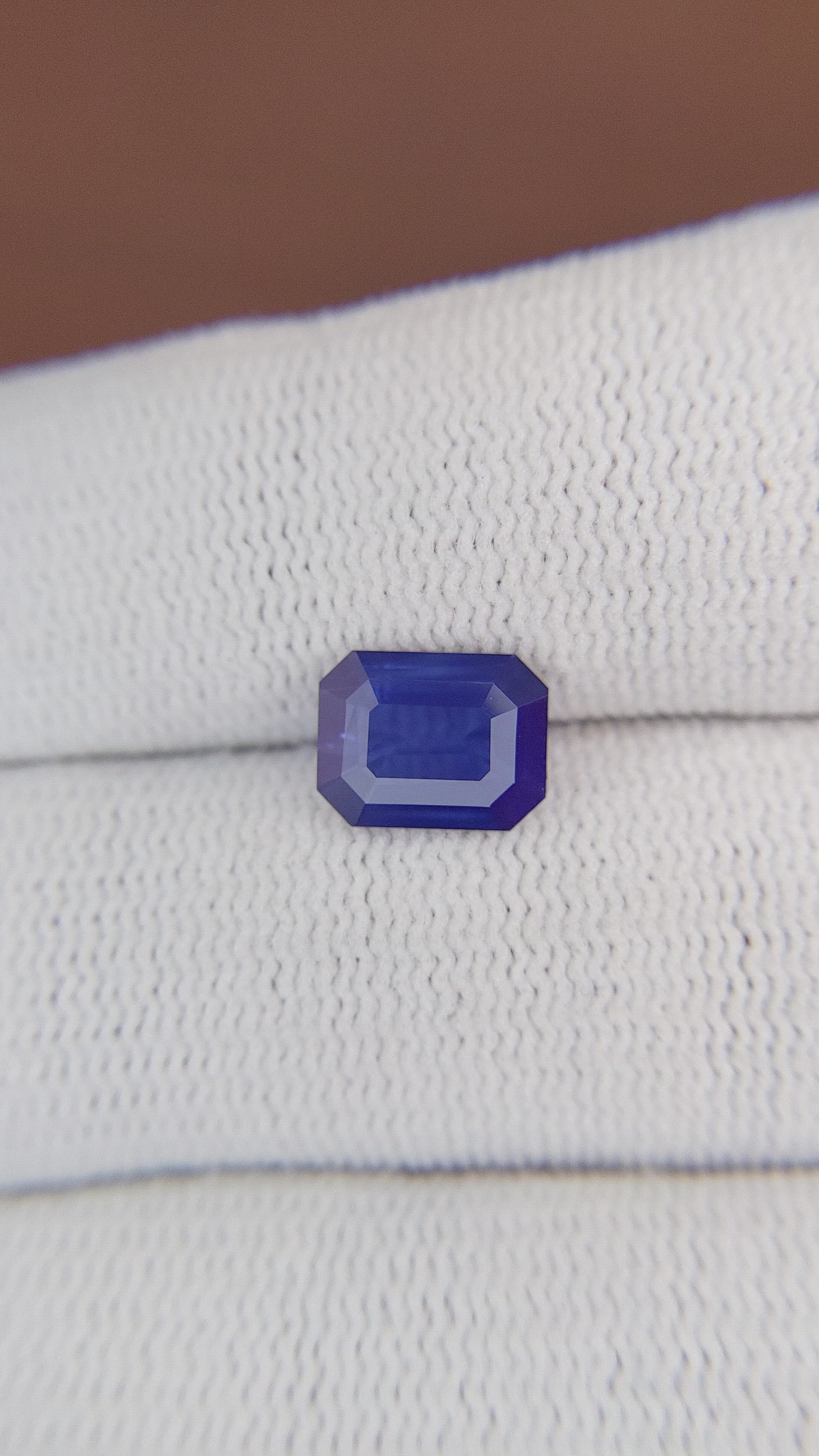1.77 Ct. Blue Sapphire from Ceylon (Sri Lanka) Size Video