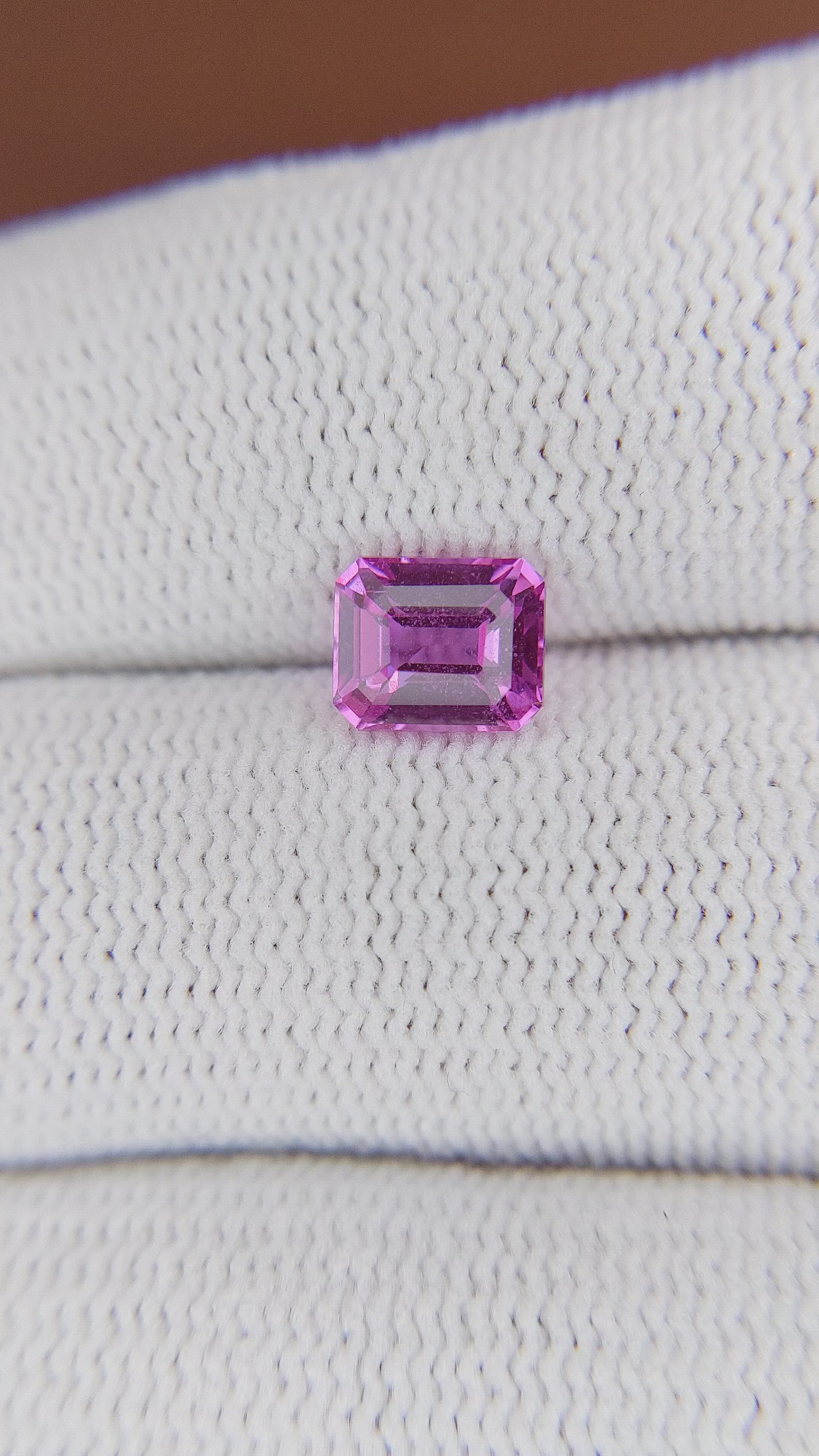 1.56 Ct. Pink Sapphire from Ceylon (Sri Lanka) Size Video