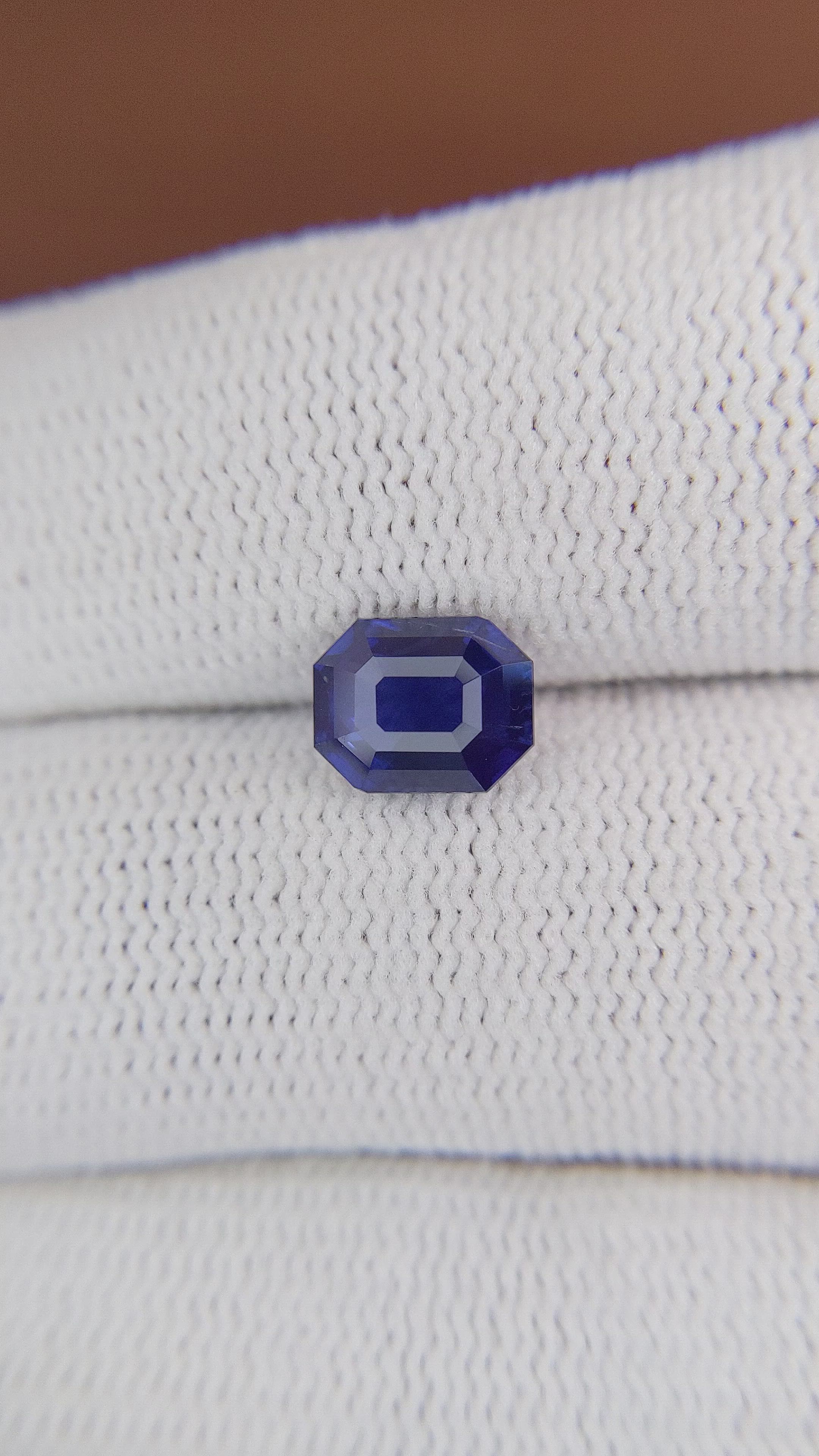 2.01 Ct. Blue Sapphire from Ceylon (Sri Lanka) Size Video