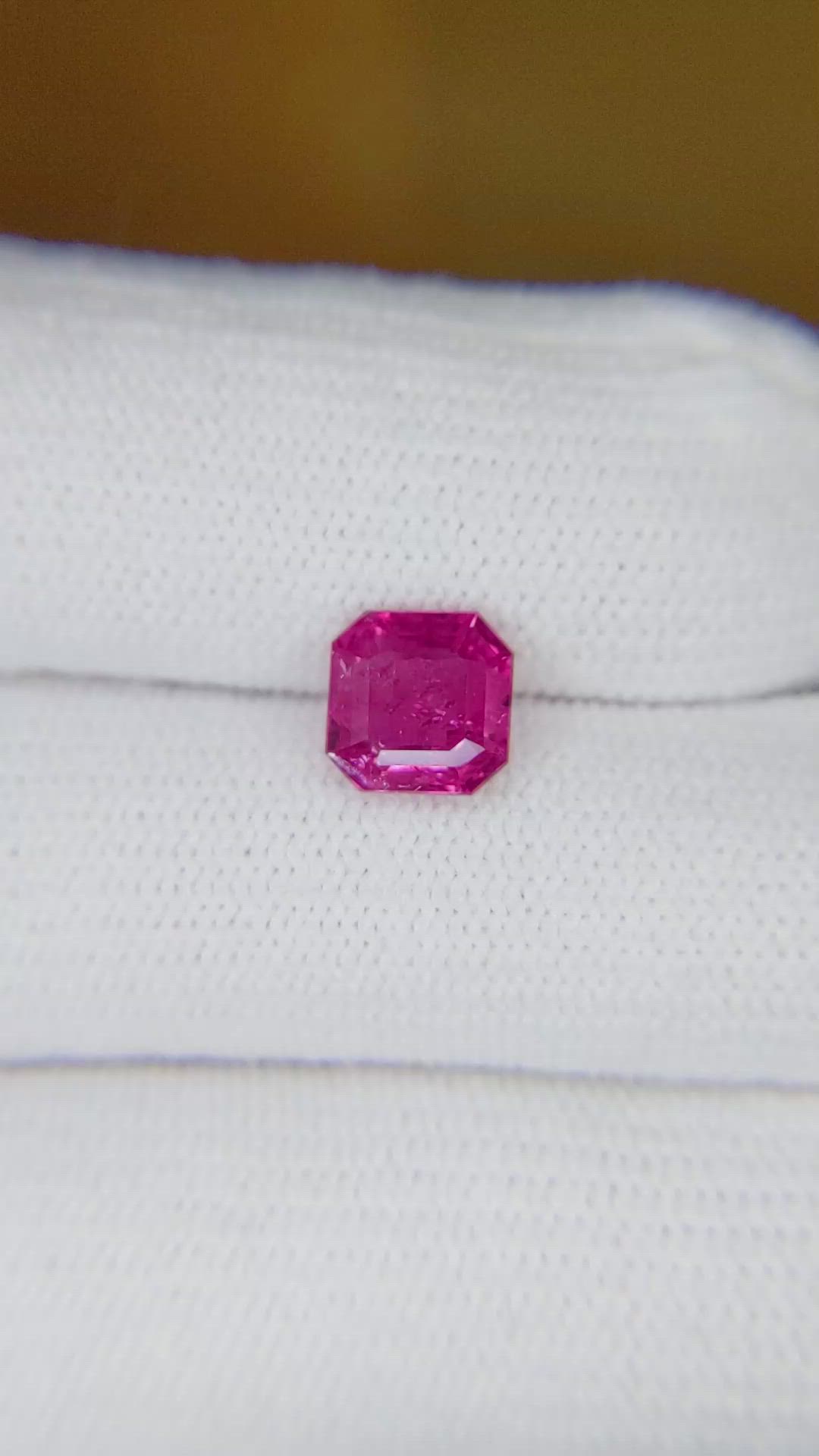1.67 Ct. Pink Sapphire from Thailand Size Video