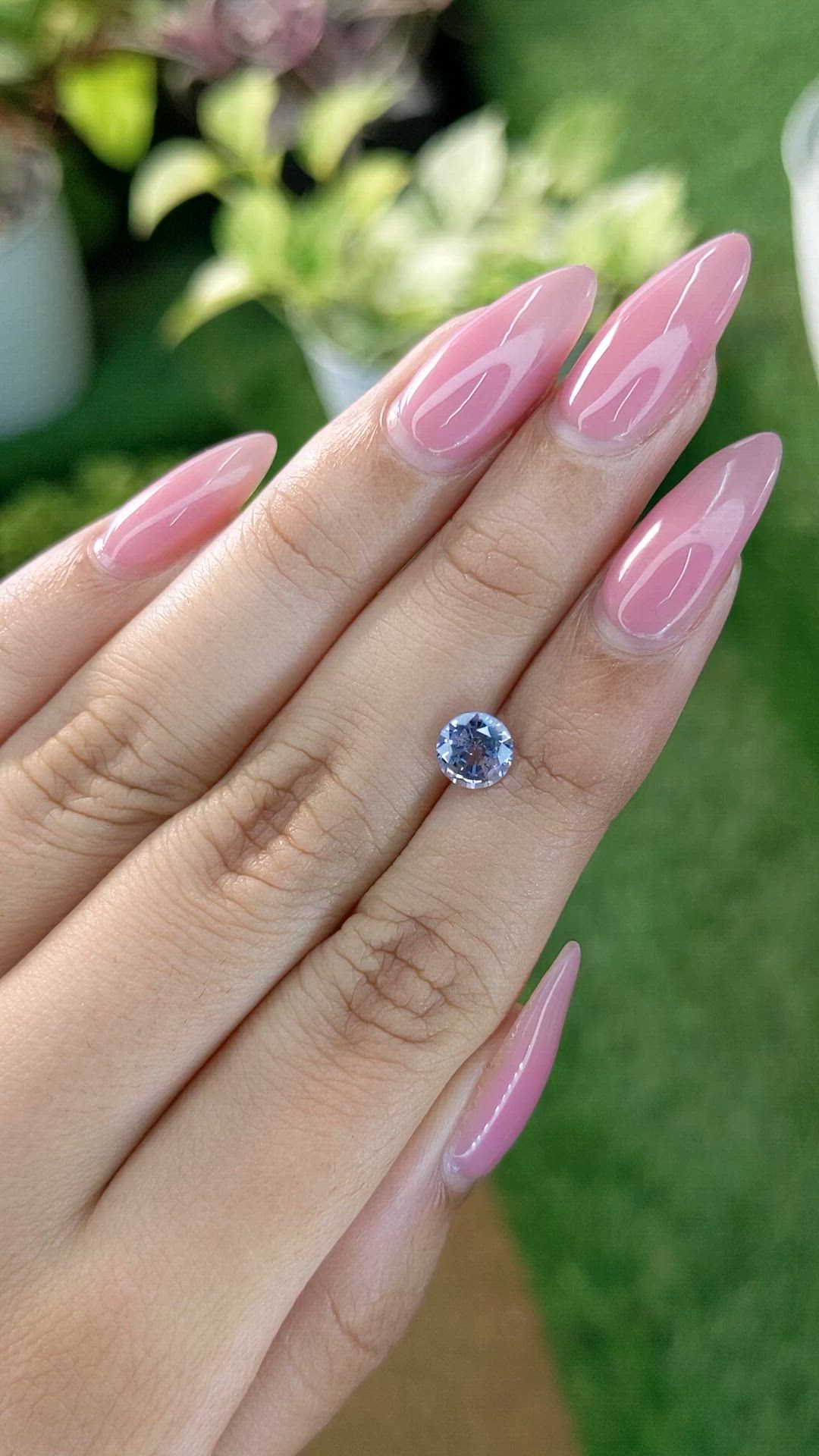 1.22 Ct. Blue Sapphire from Ceylon (Sri Lanka) Size Video