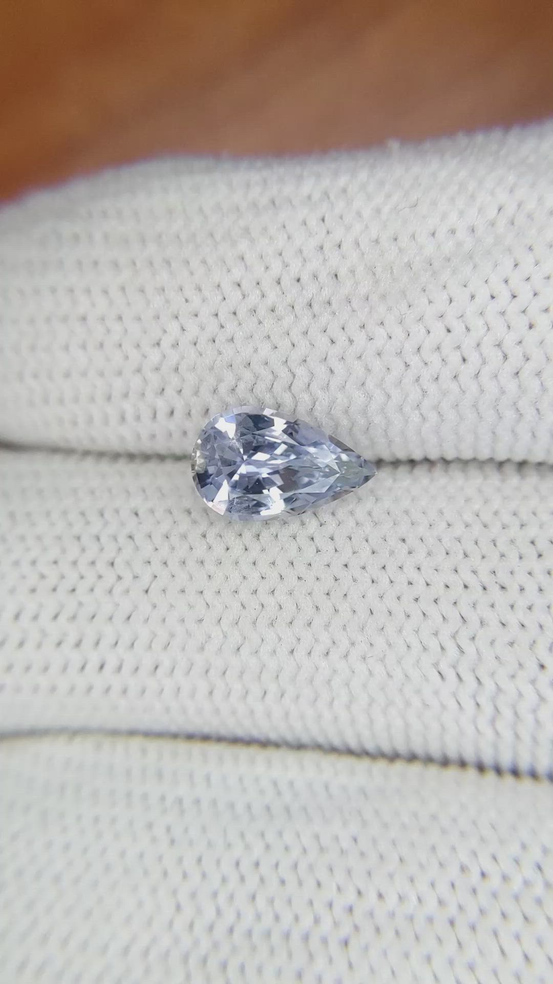 1.65 Ct. Blue Sapphire from Ceylon (Sri Lanka) Size Video
