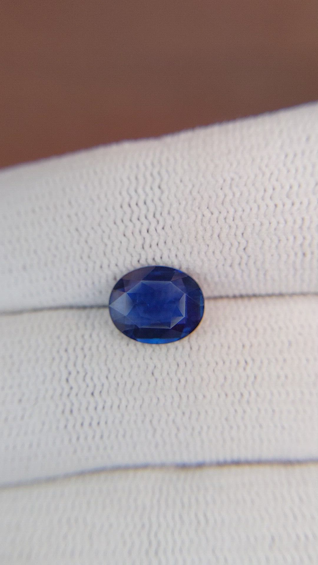 2.03 Ct. Blue Sapphire from Madagascar Size Video
