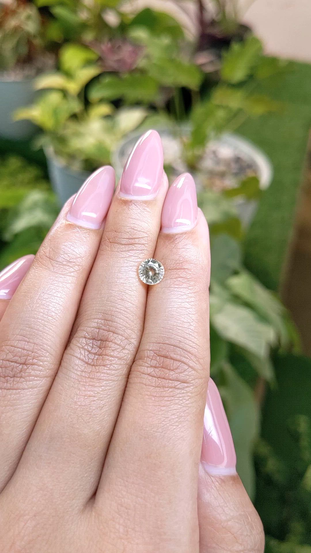 0.95 Ct. Yellow Sapphire from Ceylon (Sri Lanka) Size Video