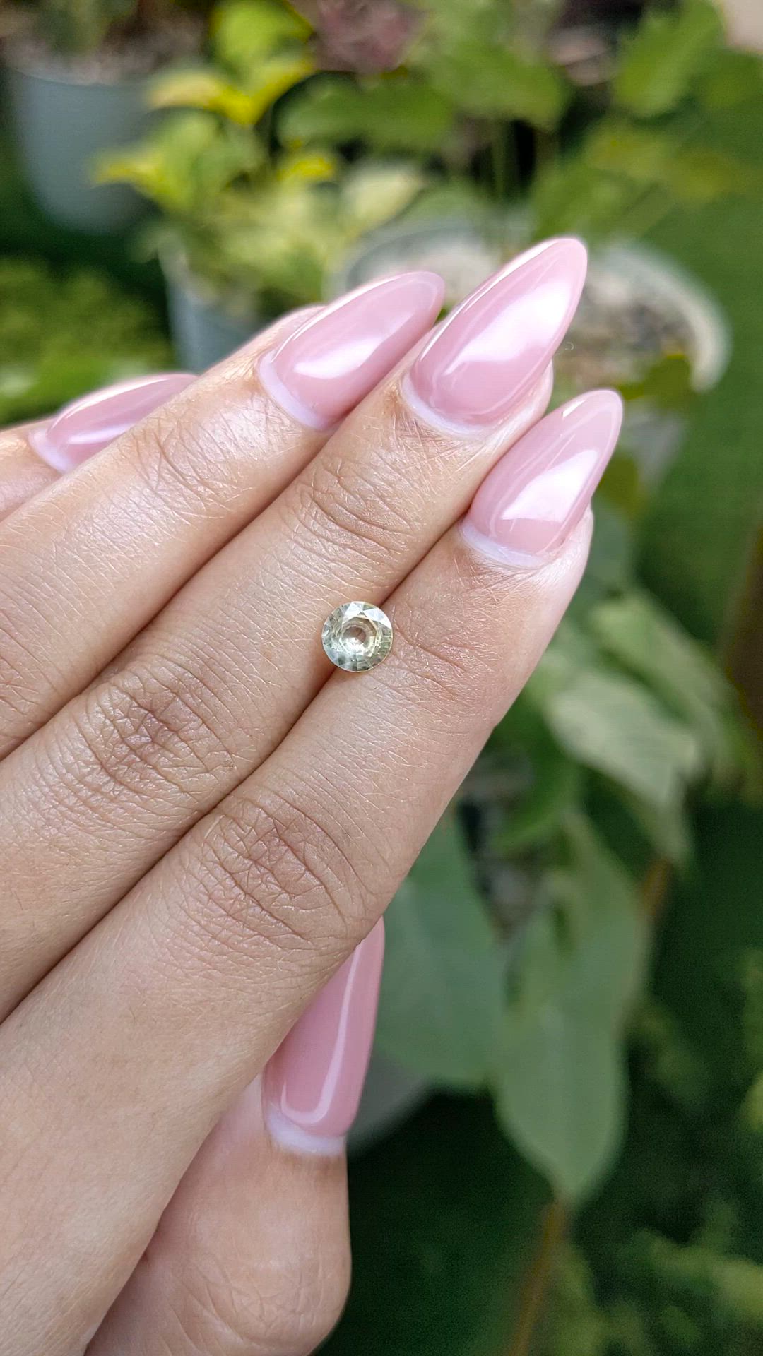 0.73 Ct. Yellow Sapphire from Ceylon (Sri Lanka) Size Video