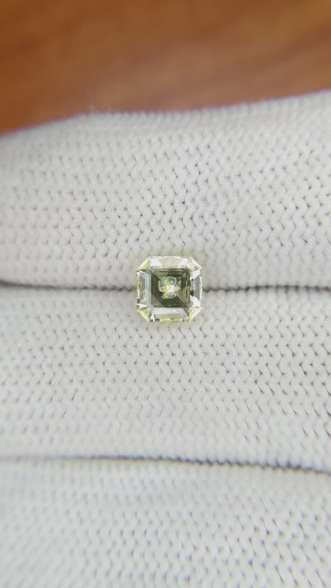 1.20 Ct. Yellow Sapphire from Ceylon (Sri Lanka) Size Video