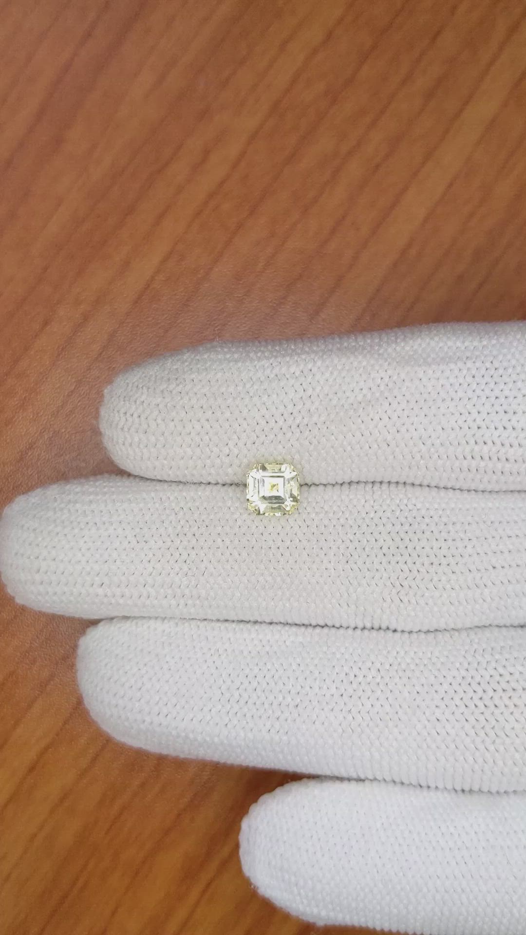 1.20 Ct. Yellow Sapphire from Ceylon (Sri Lanka) Size Video