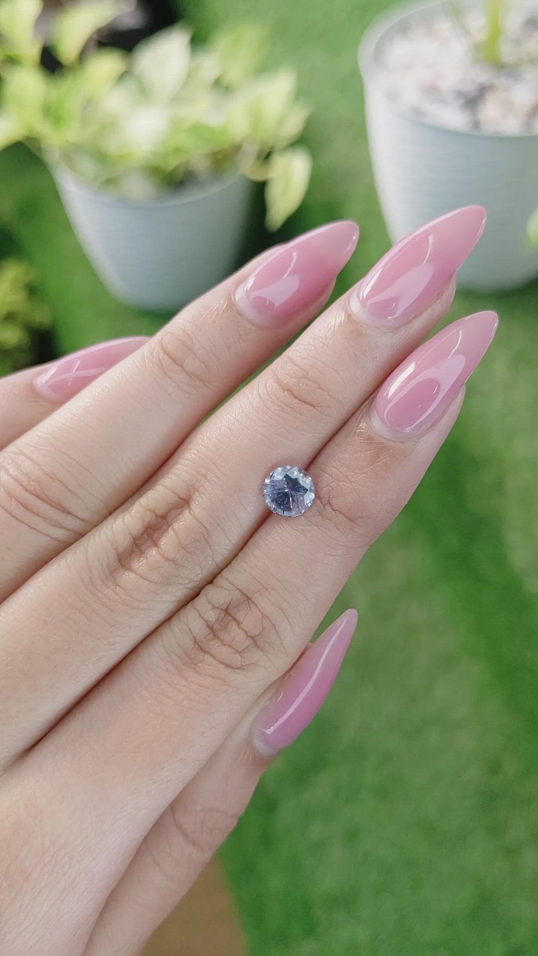 1.53 Ct. Blue Sapphire from Ceylon (Sri Lanka) Size Video