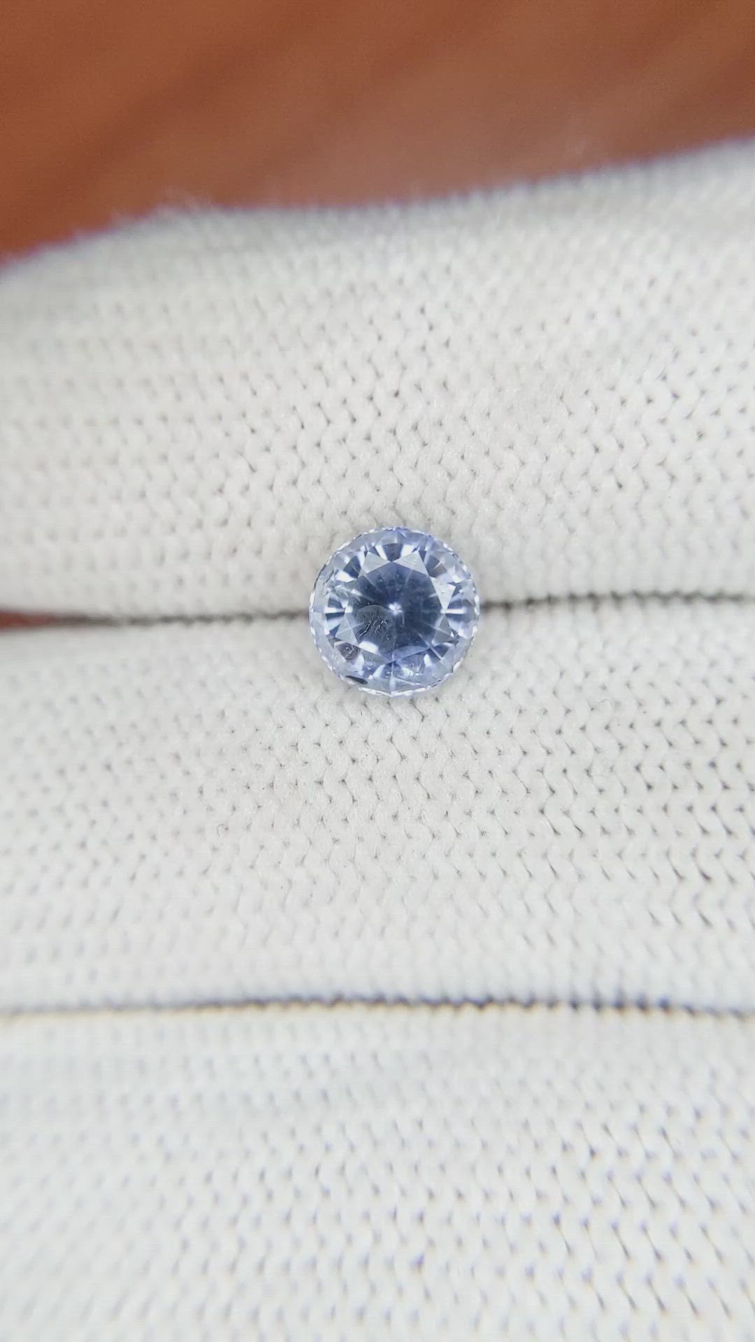 1.53 Ct. Blue Sapphire from Ceylon (Sri Lanka) Size Video