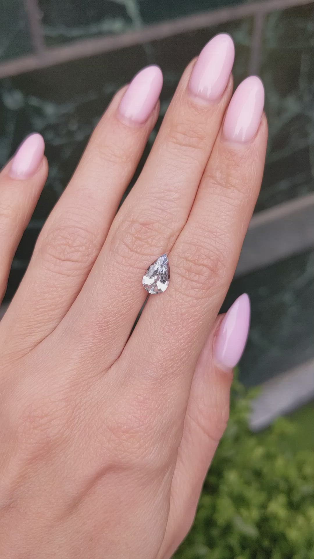 1.68 Ct. Blue Sapphire from Ceylon (Sri Lanka) Size Video