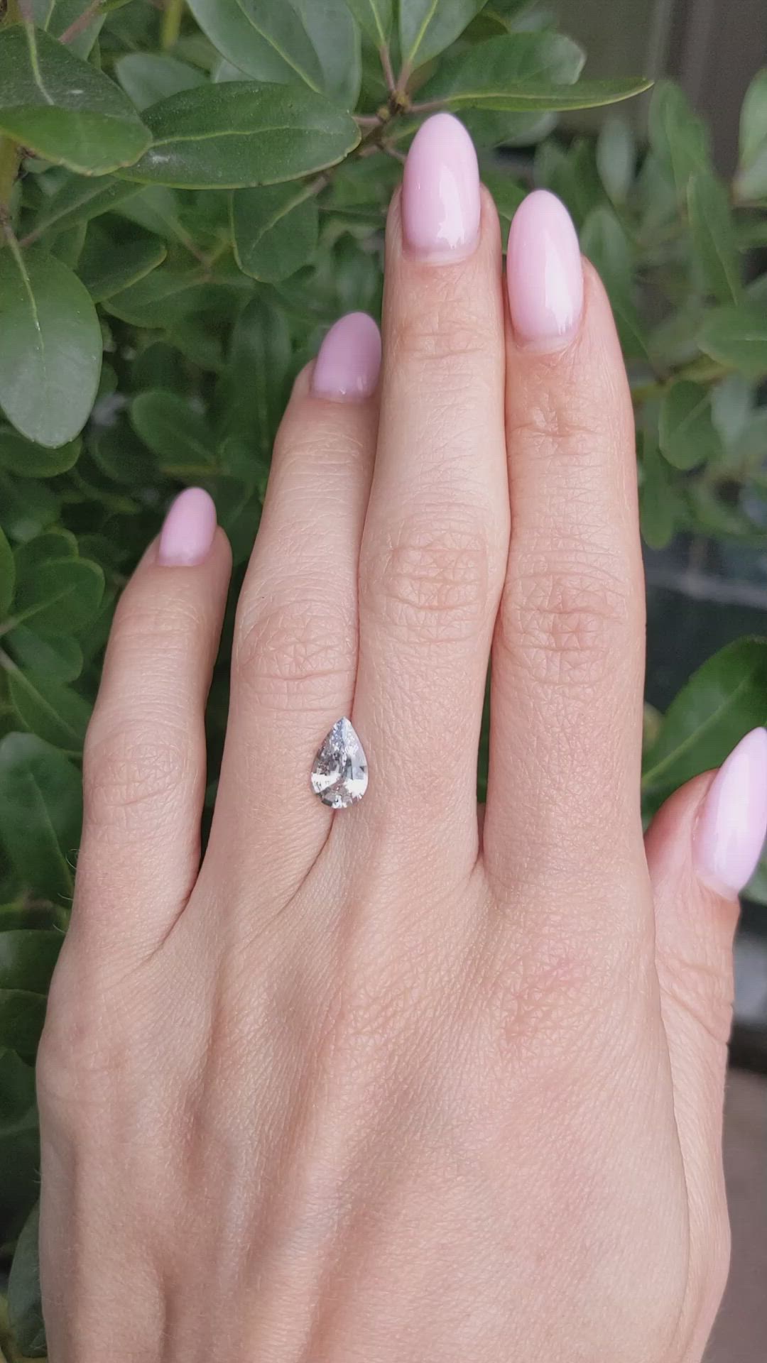 1.68 Ct. Blue Sapphire from Ceylon (Sri Lanka) Size Video