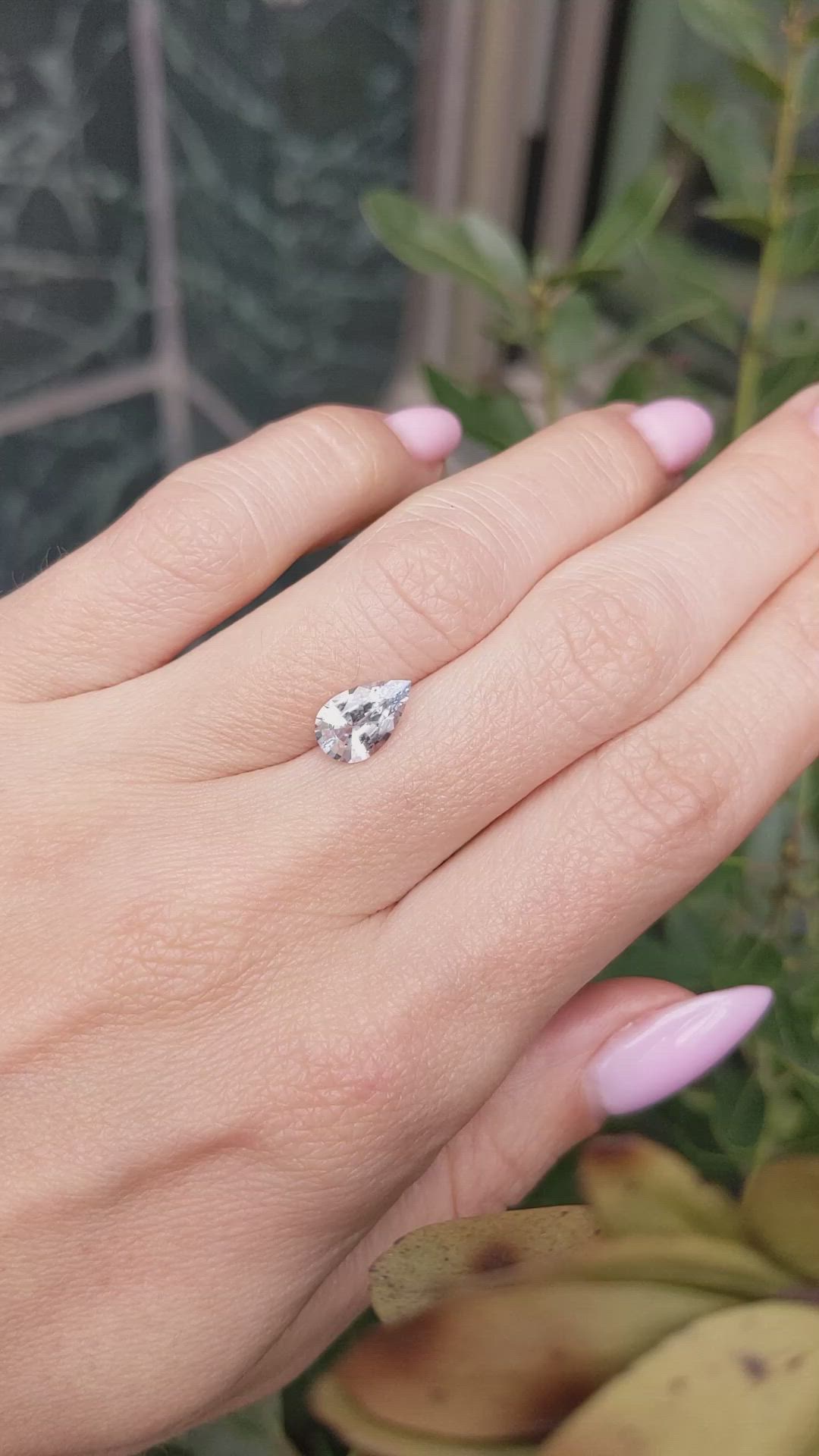 1.68 Ct. Blue Sapphire from Ceylon (Sri Lanka) Size Video