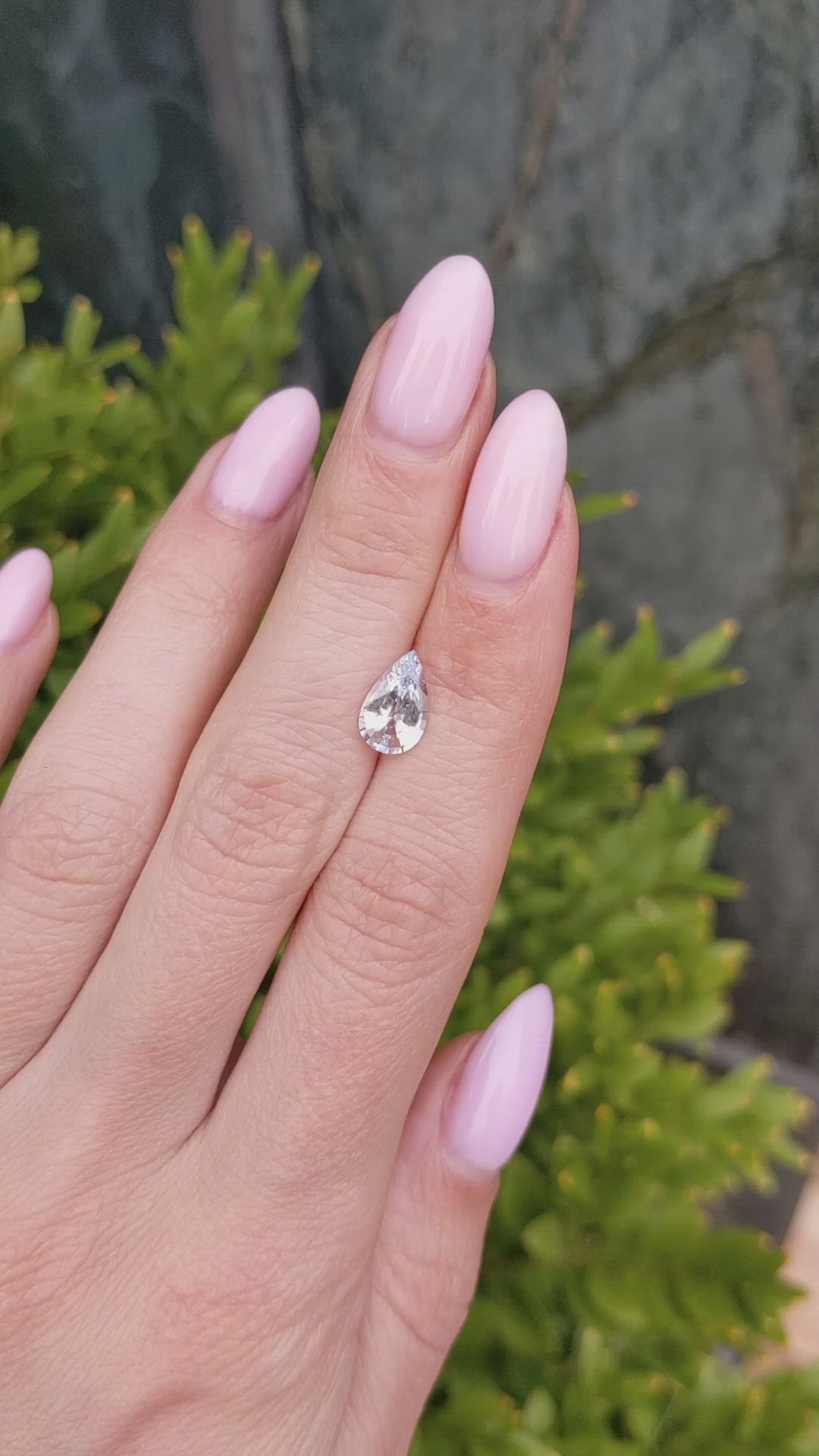 1.68 Ct. Blue Sapphire from Ceylon (Sri Lanka) Size Video