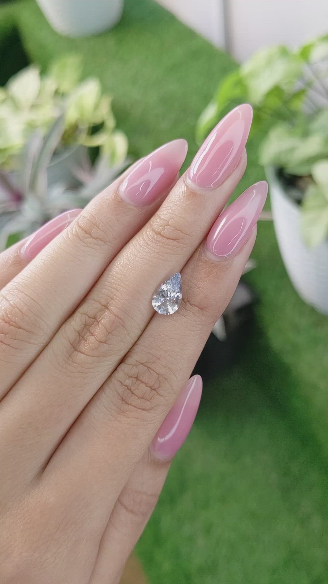 1.68 Ct. Blue Sapphire from Ceylon (Sri Lanka) Size Video