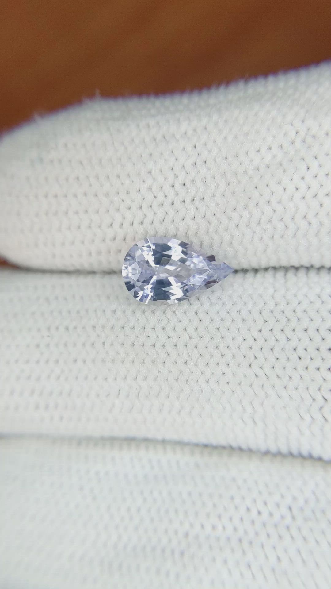 1.59 Ct. Blue Sapphire from Ceylon (Sri Lanka) Size Video